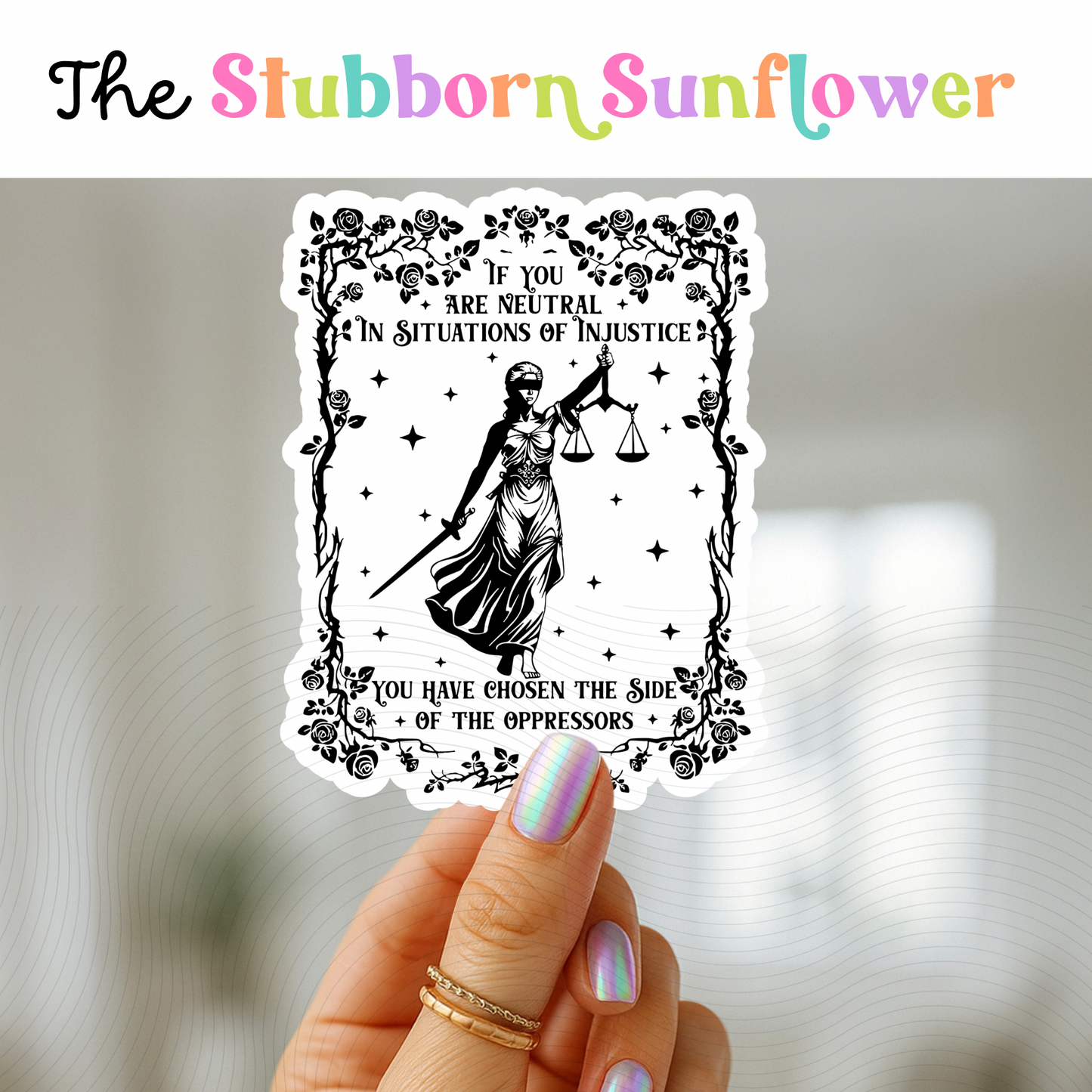 If You Are Neutral Sticker