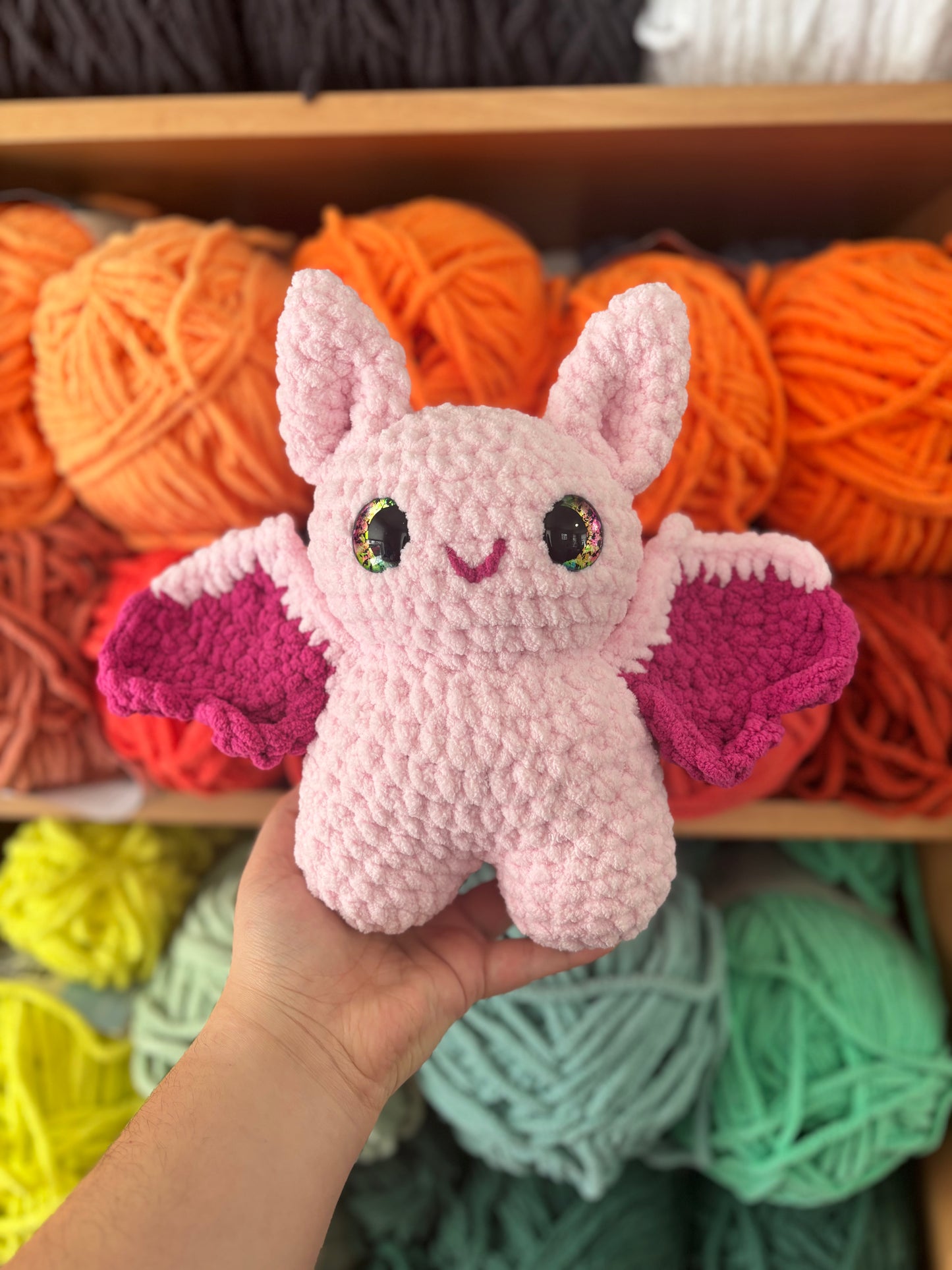 Crochet Bat | Heart Shaped Wings
