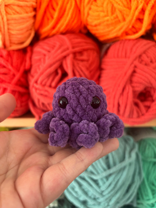 Crochet Octopus Keychain