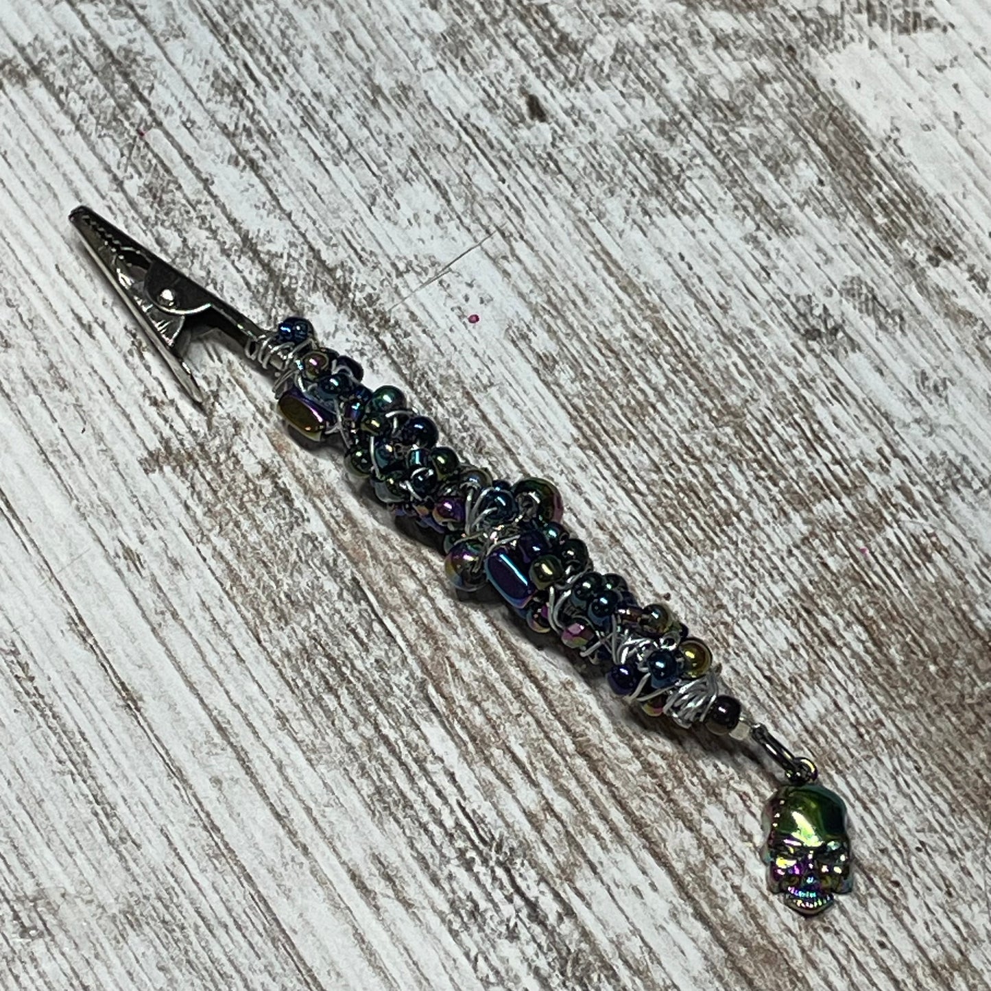 Beaded 420 Roach Clip