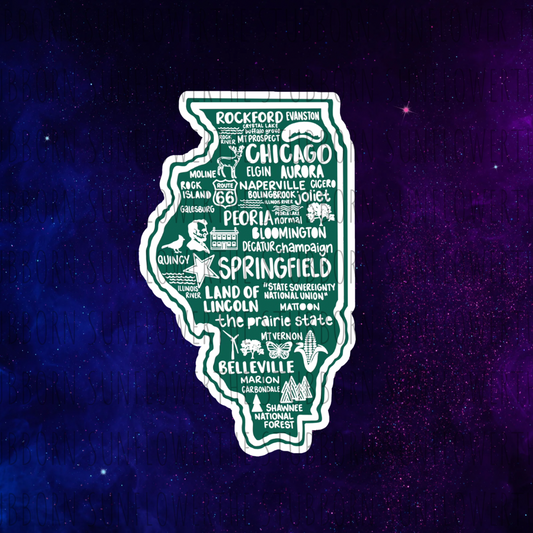 Illinois Cities Sticker