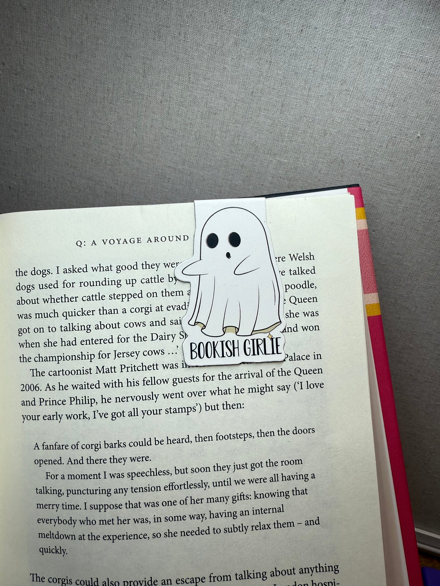 Ghostie Magnetic Bookmarks