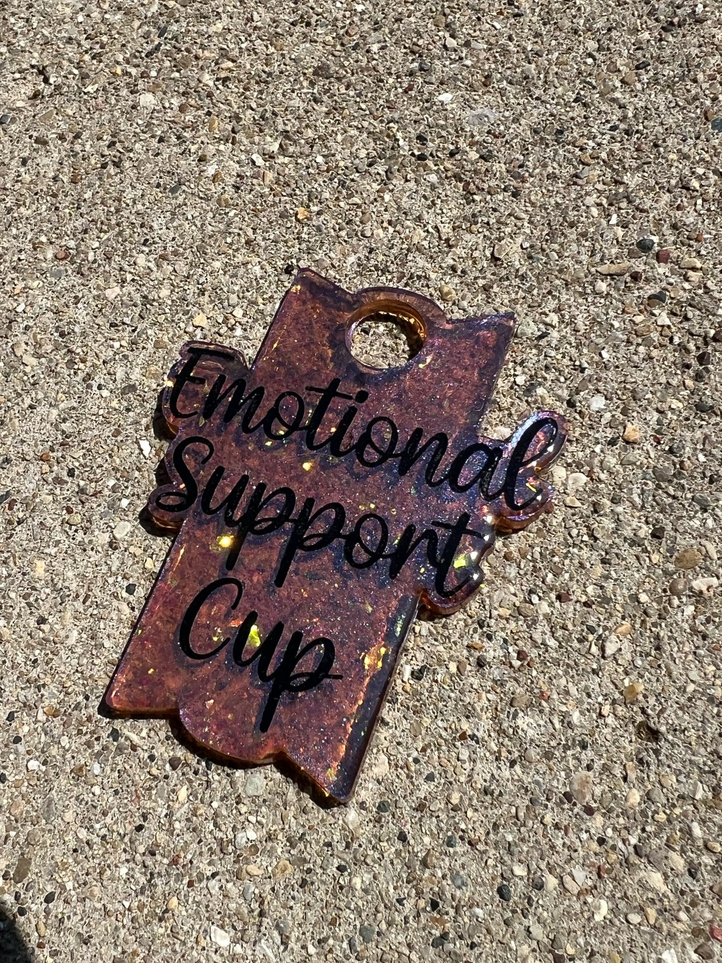 Emotional Support Cup 30oz Stanley Toppers