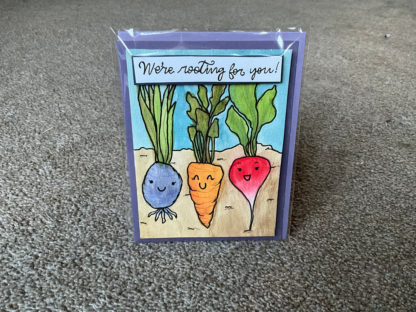 Handcrafted Greeting Cards - Thanks & Support