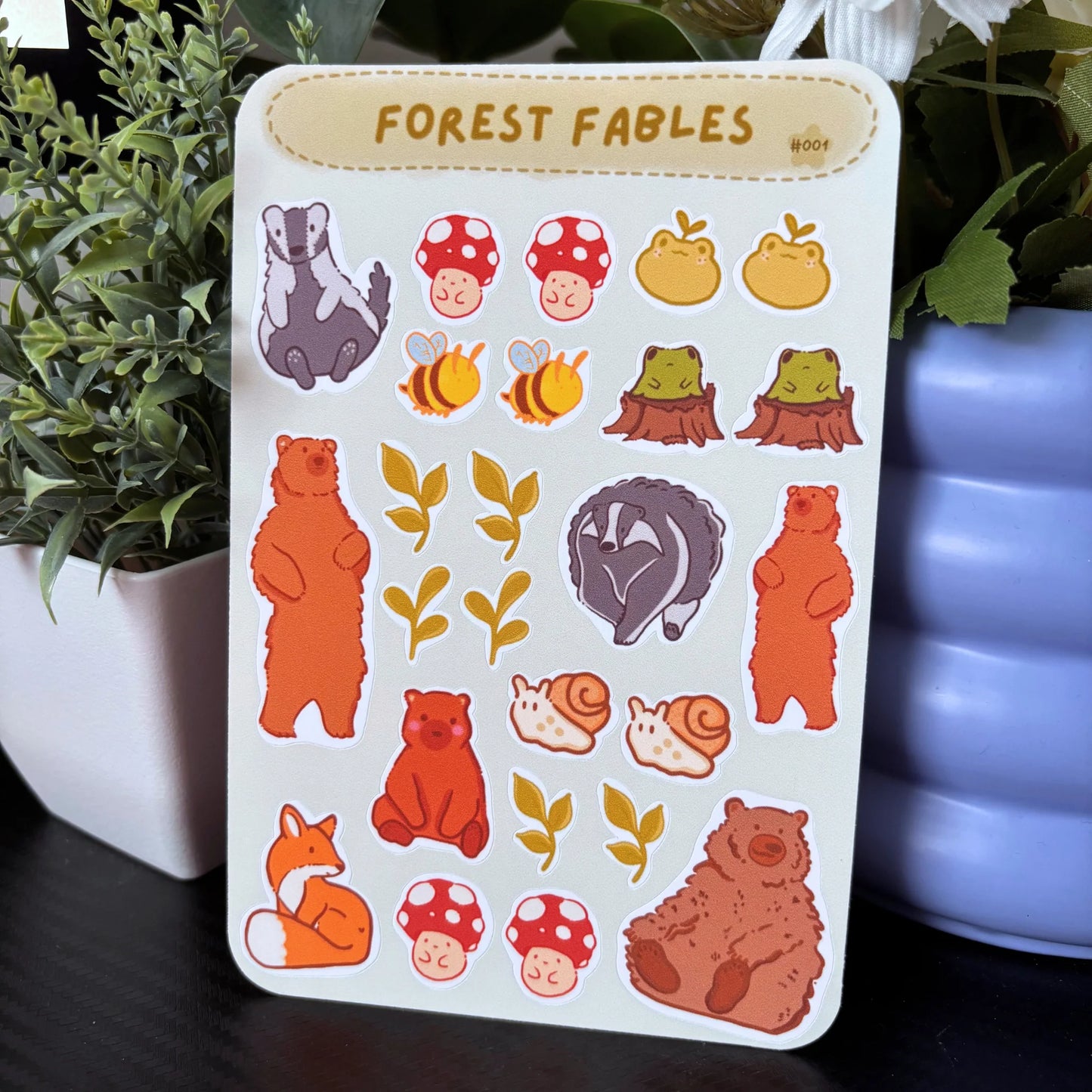 Forest Fables Sticker Sheet
