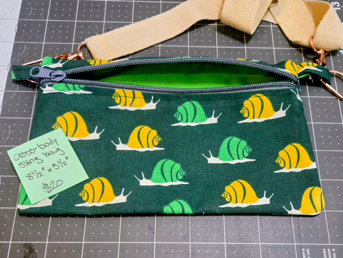 Sling Bag || Handcrafted || Upcycled Fabric