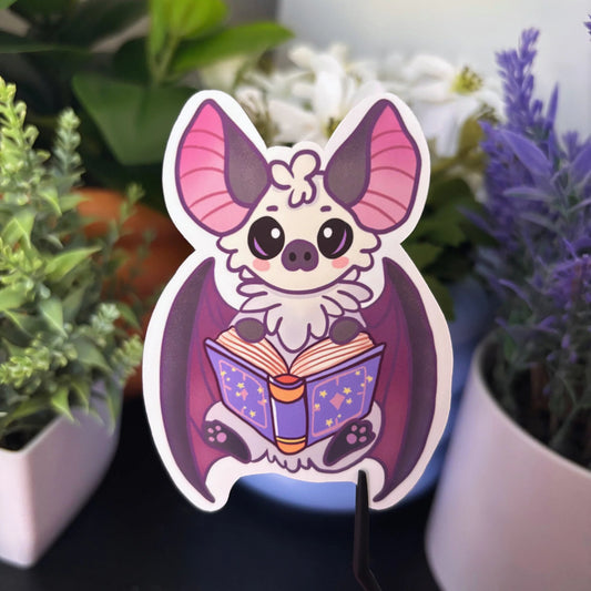 Mystical Bat Bookish Sticker
