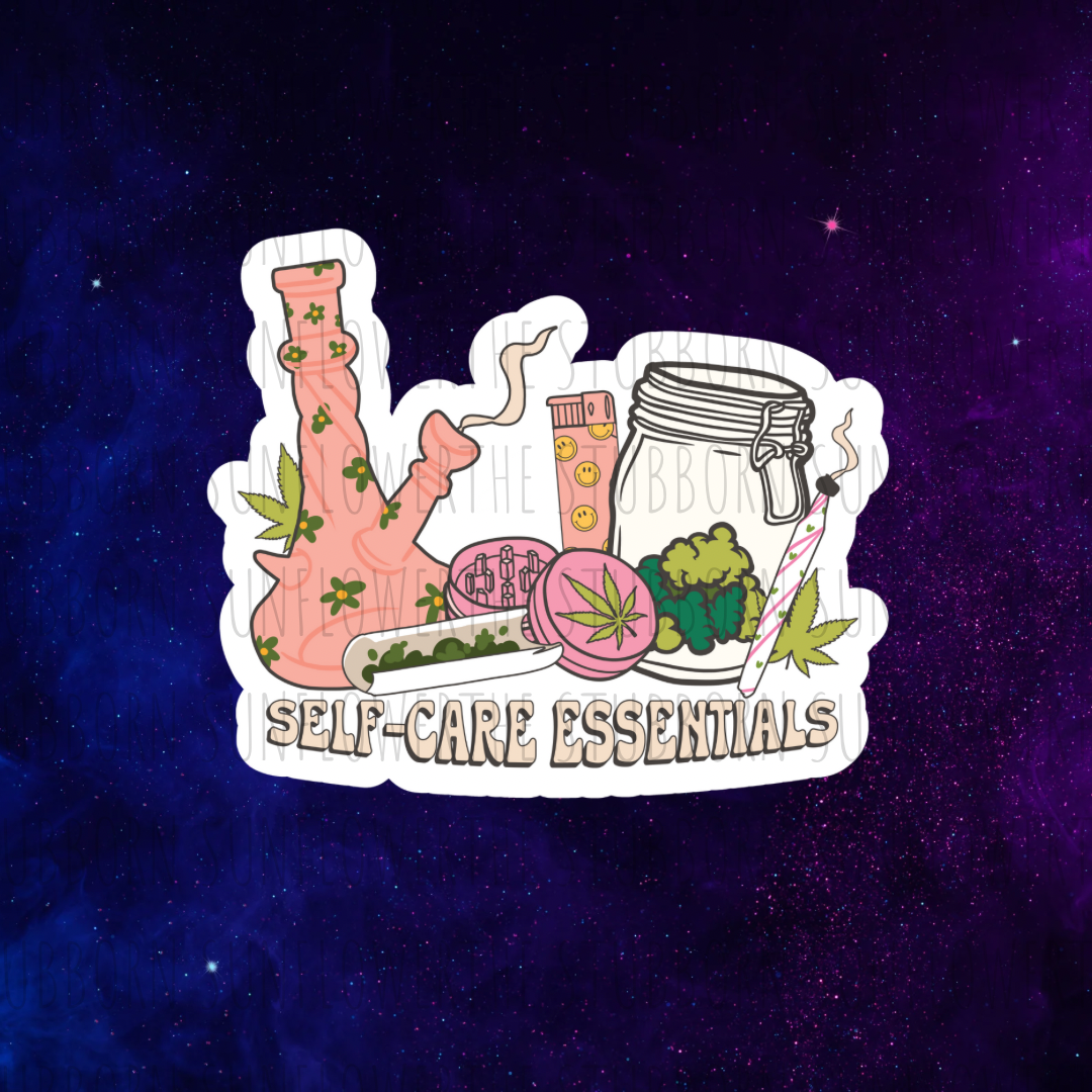 Self Care Essentials Hour Sticker