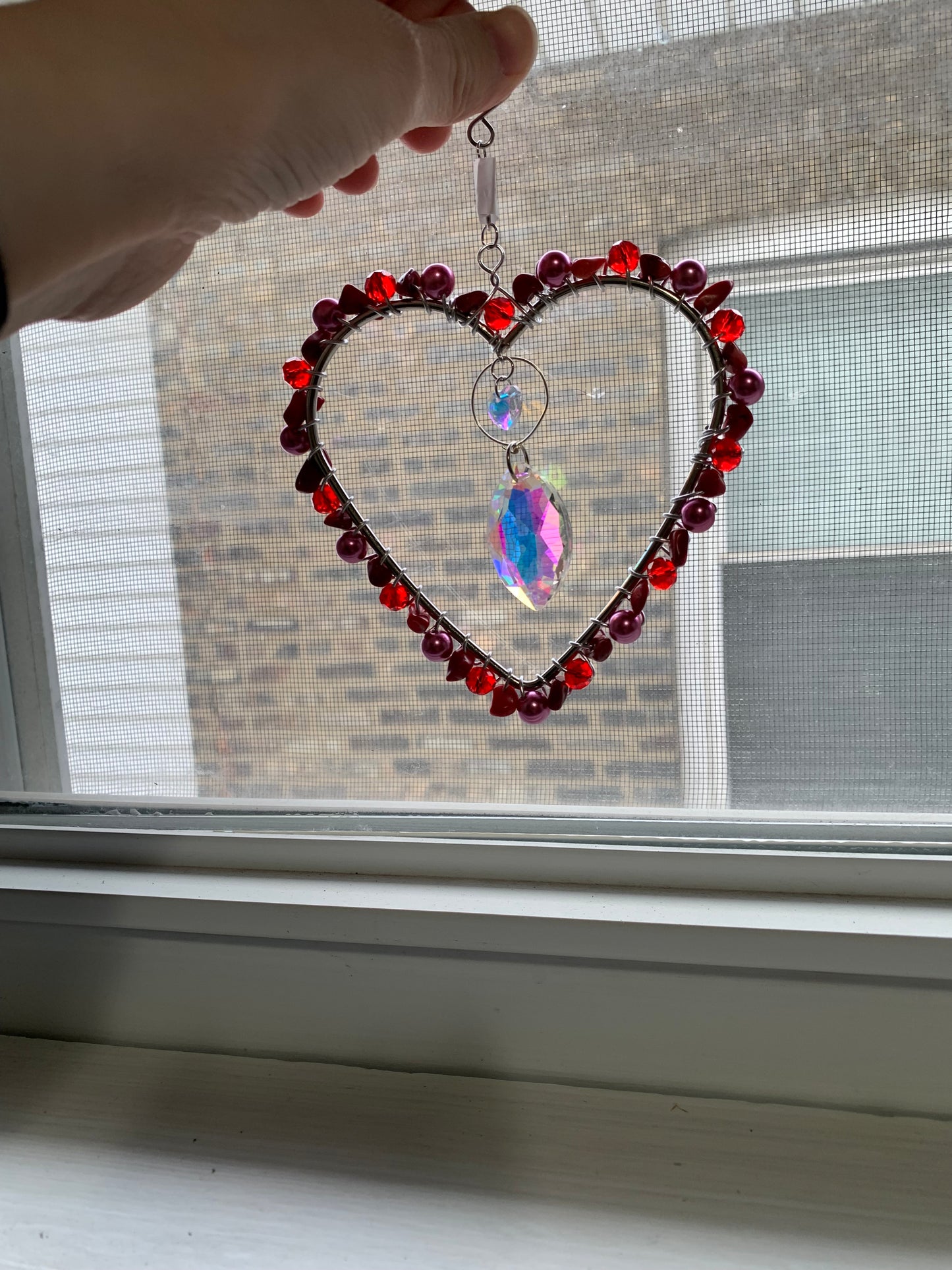 Suncatchers || Wire Wrapped || Beaded