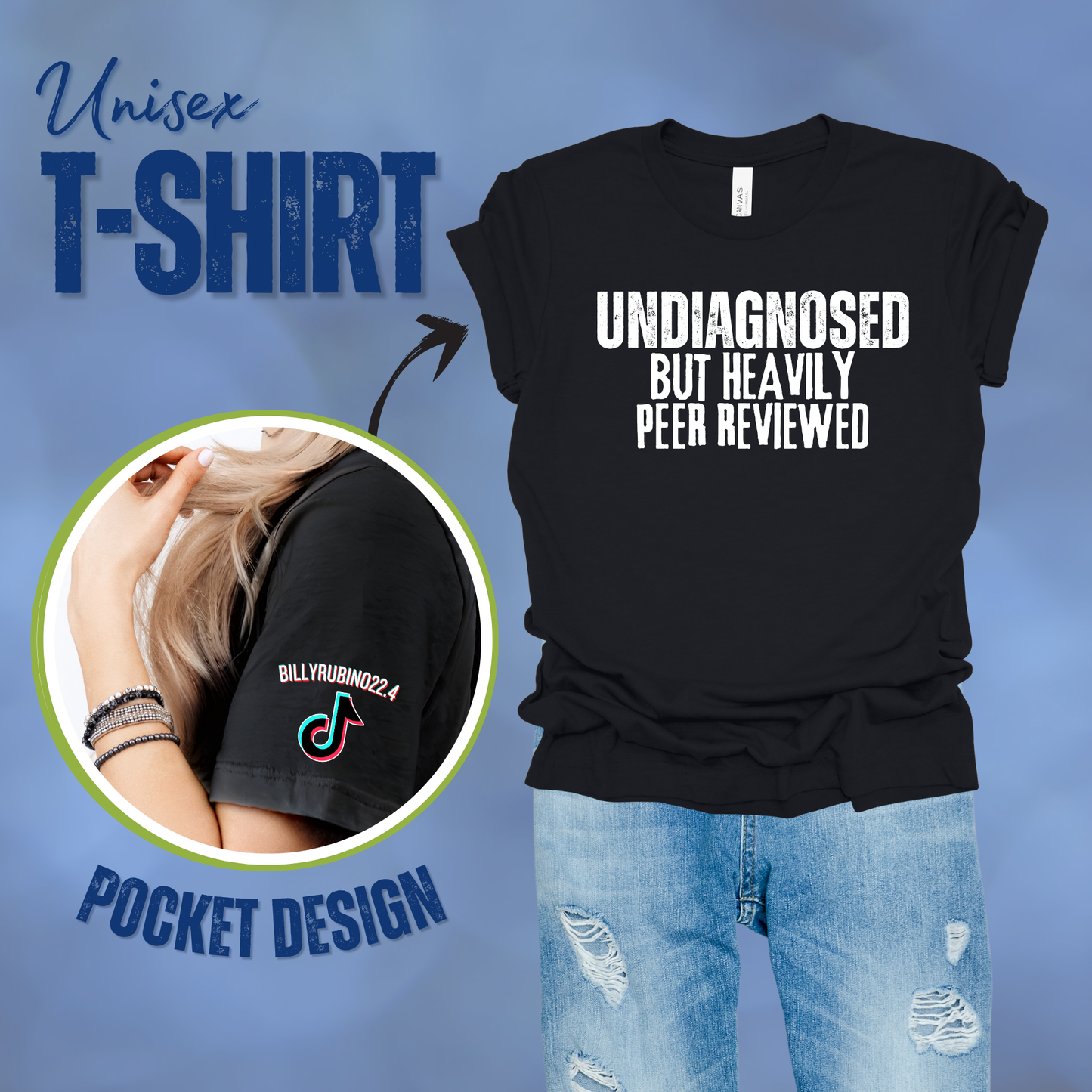 Heavily Peer Reviewed T-Shirt || Billy Rubino