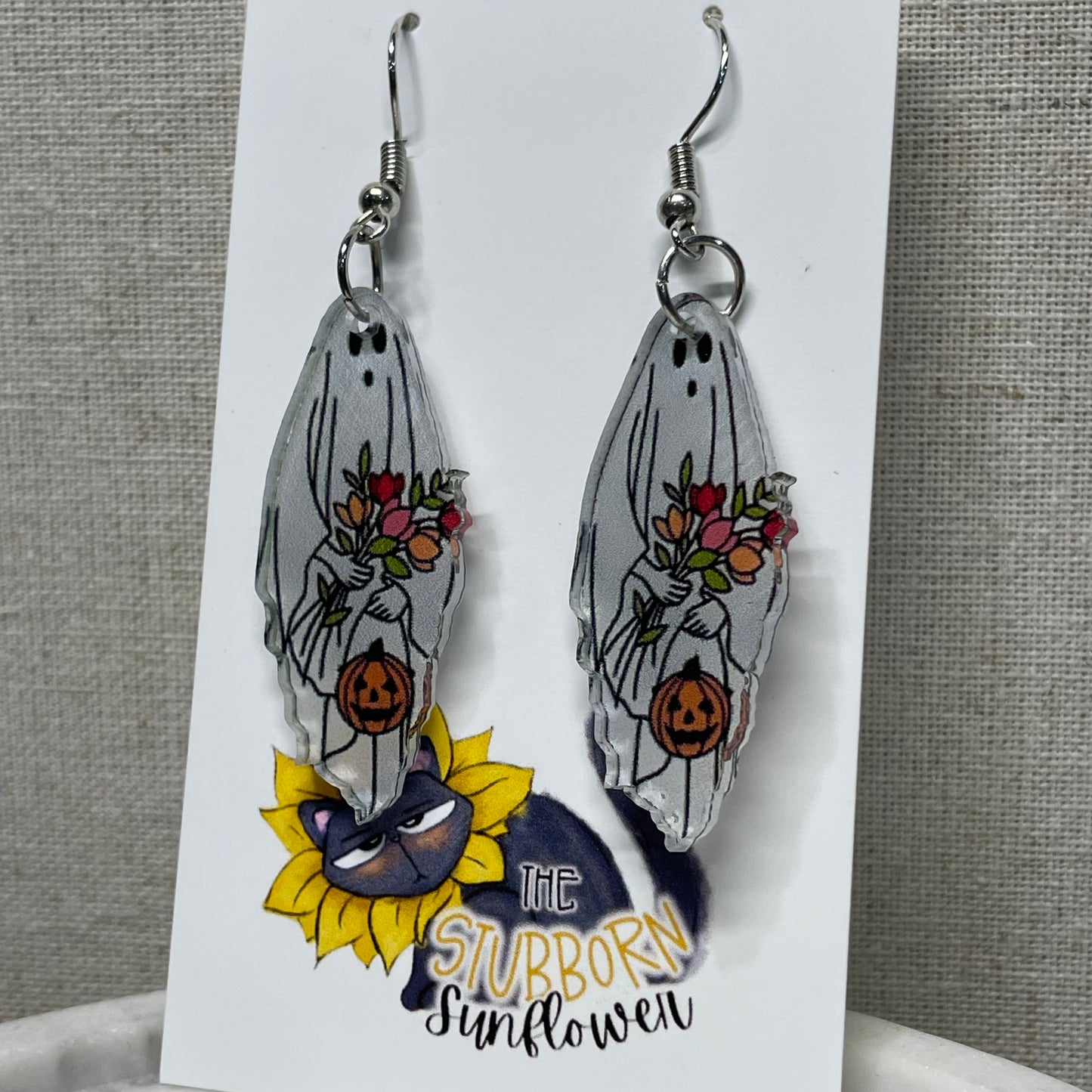 Bouquet Ghost Earrings