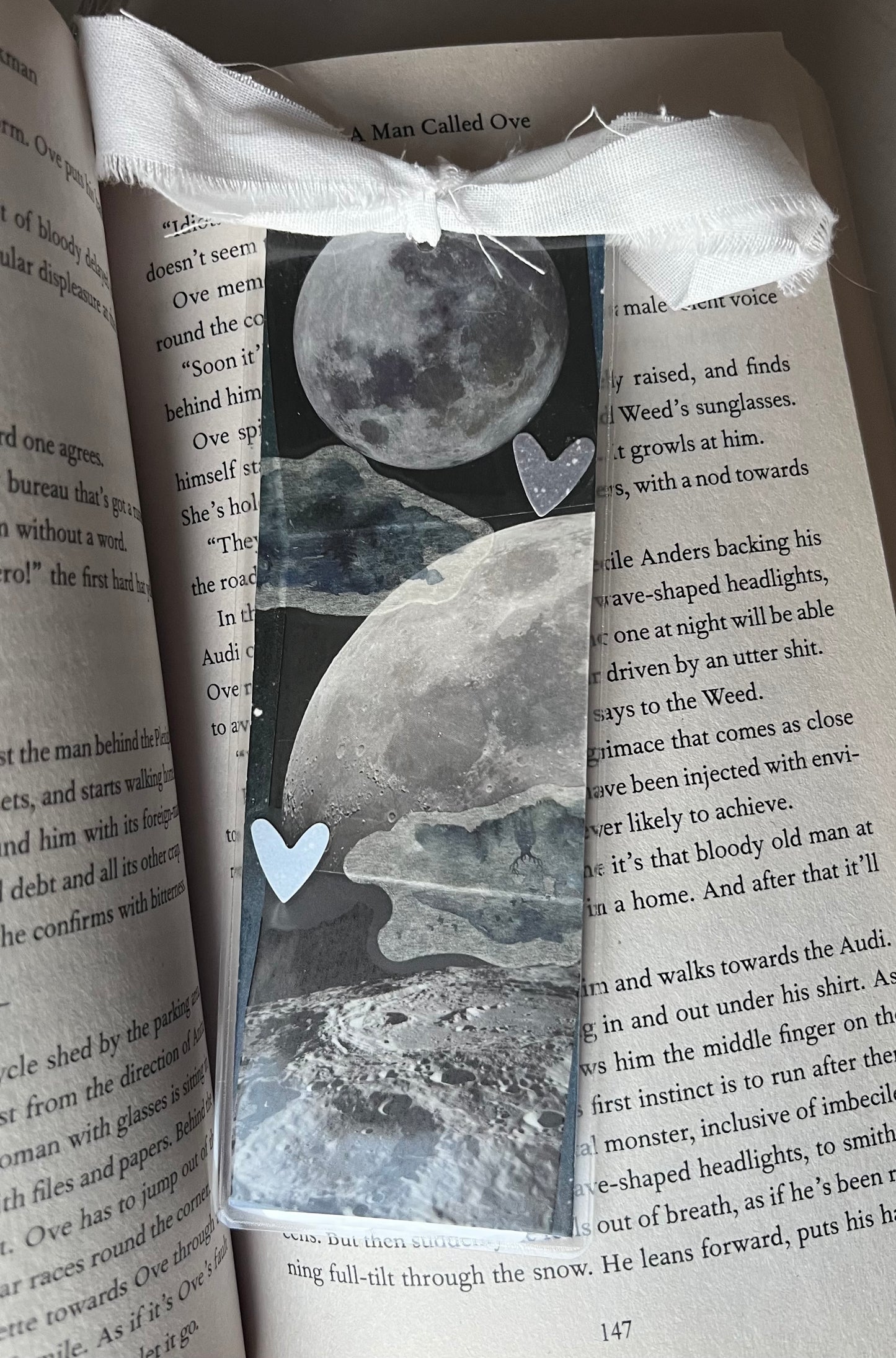 The Moon Bookmark