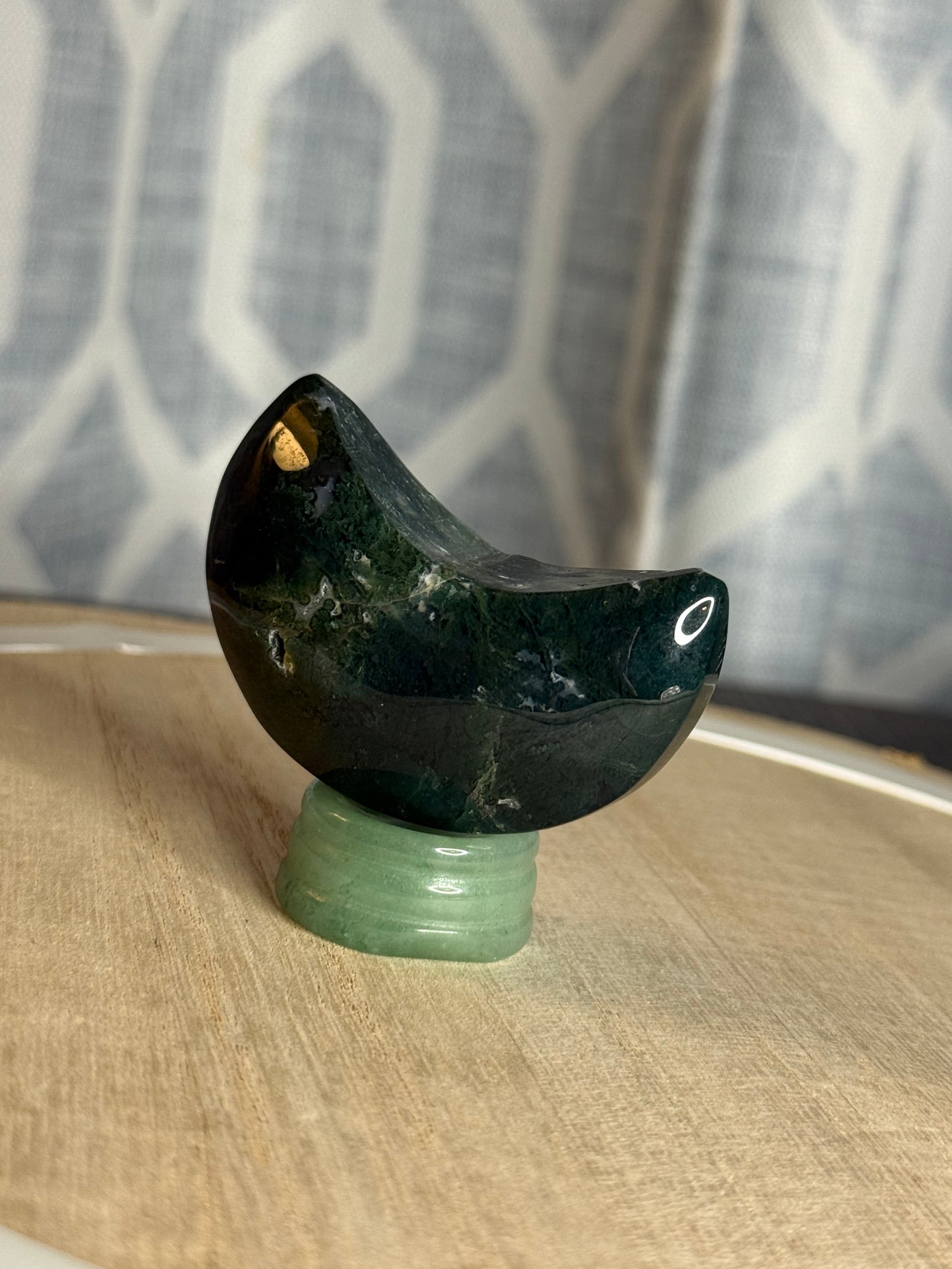 Moss Agate Moon