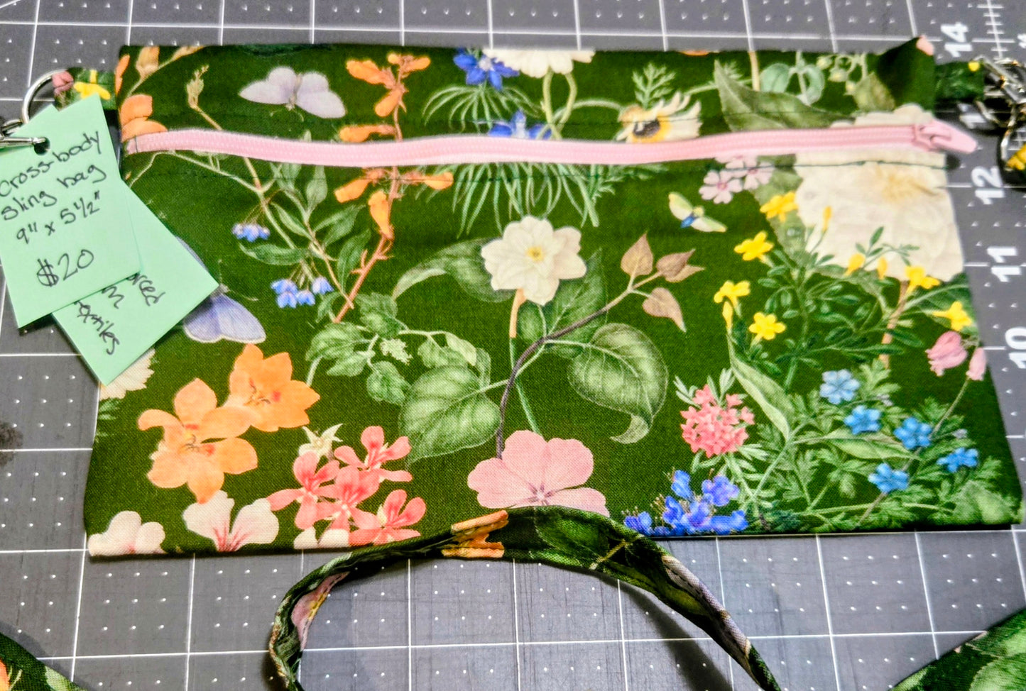 Sling Bag || Handcrafted || Upcycled Fabric