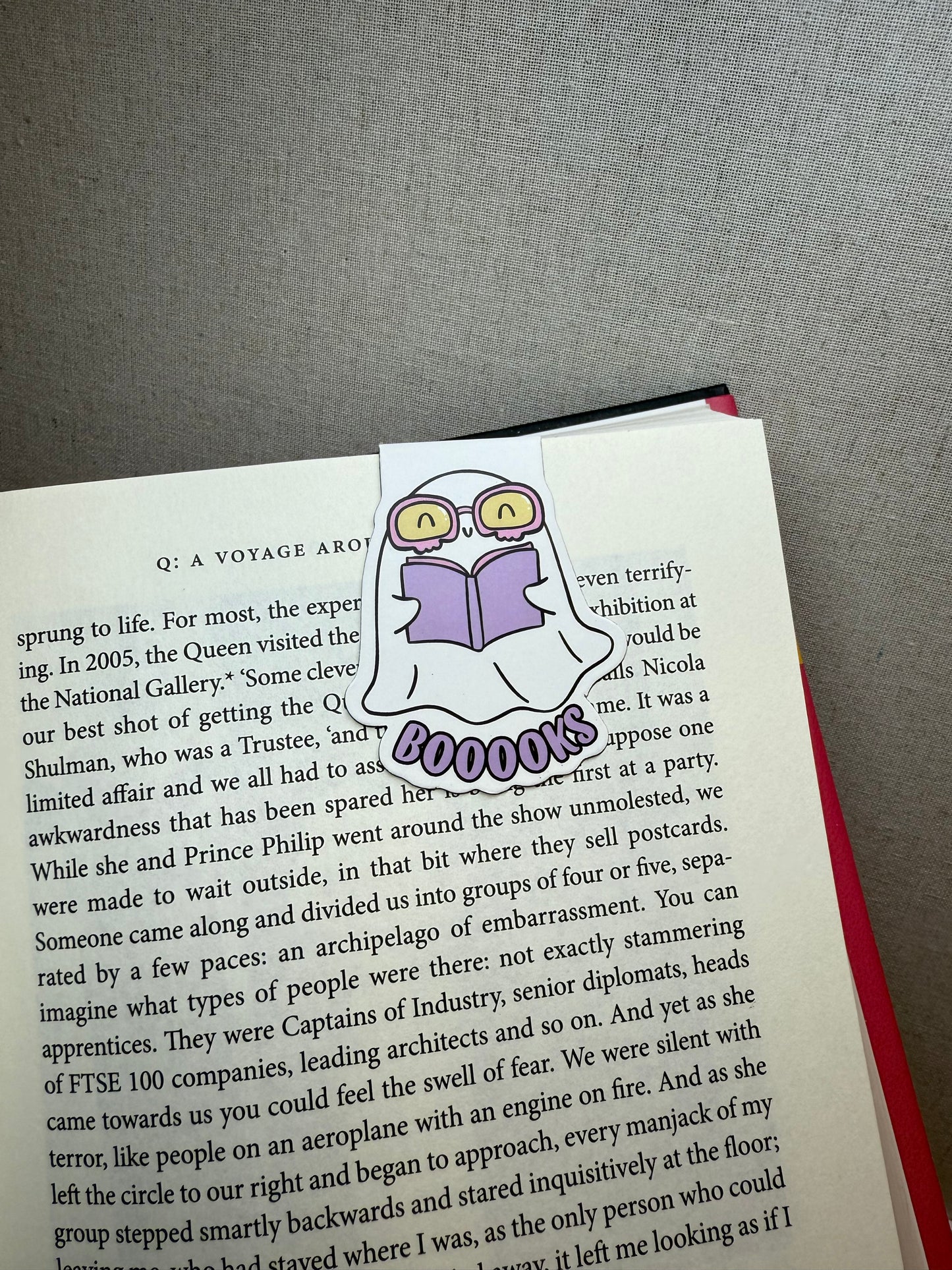 Ghostie Magnetic Bookmarks