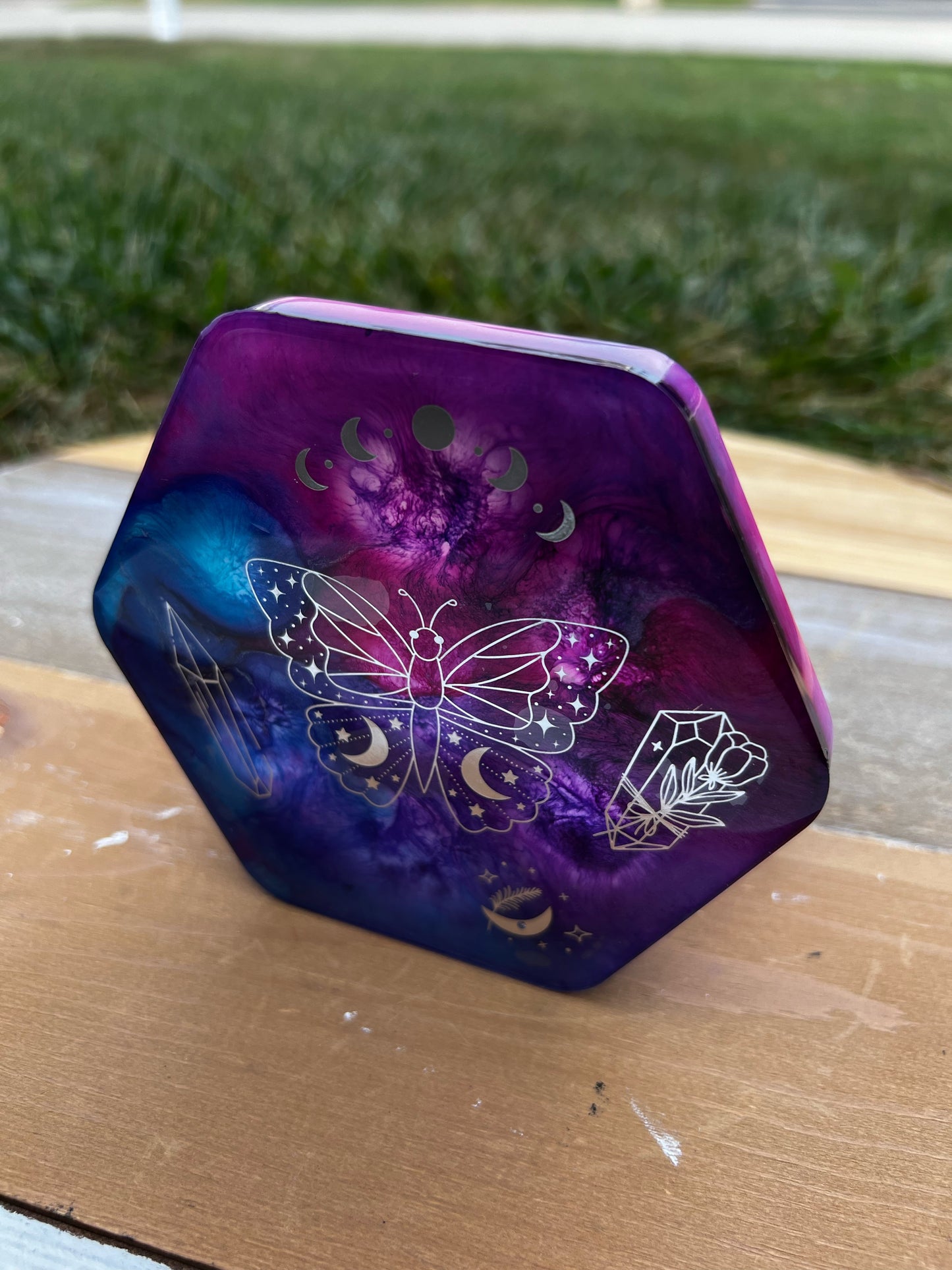 Witchy Pastel Dice Box