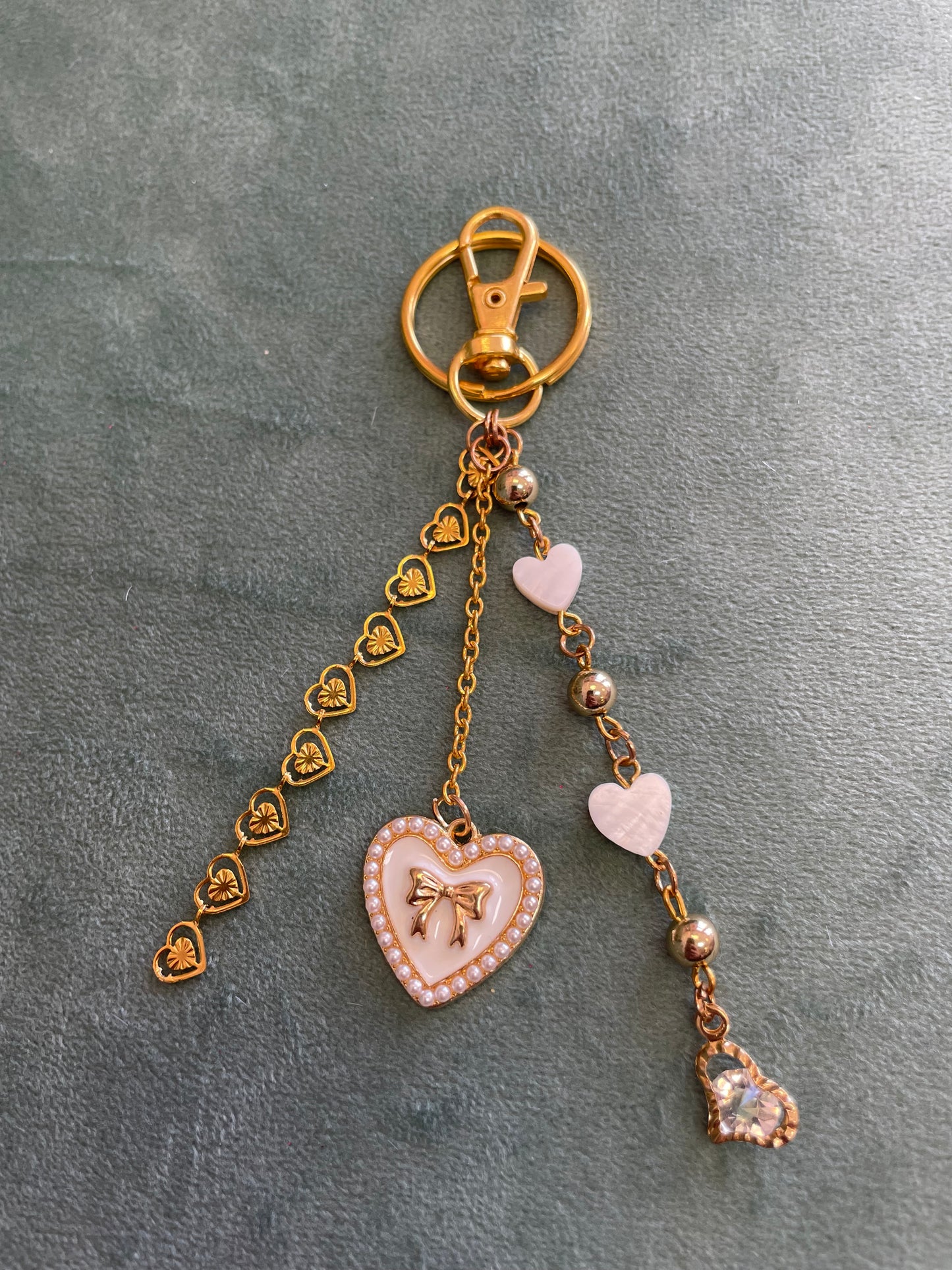 Beaded Bag Charms || Clip-On || Phone Accessory
