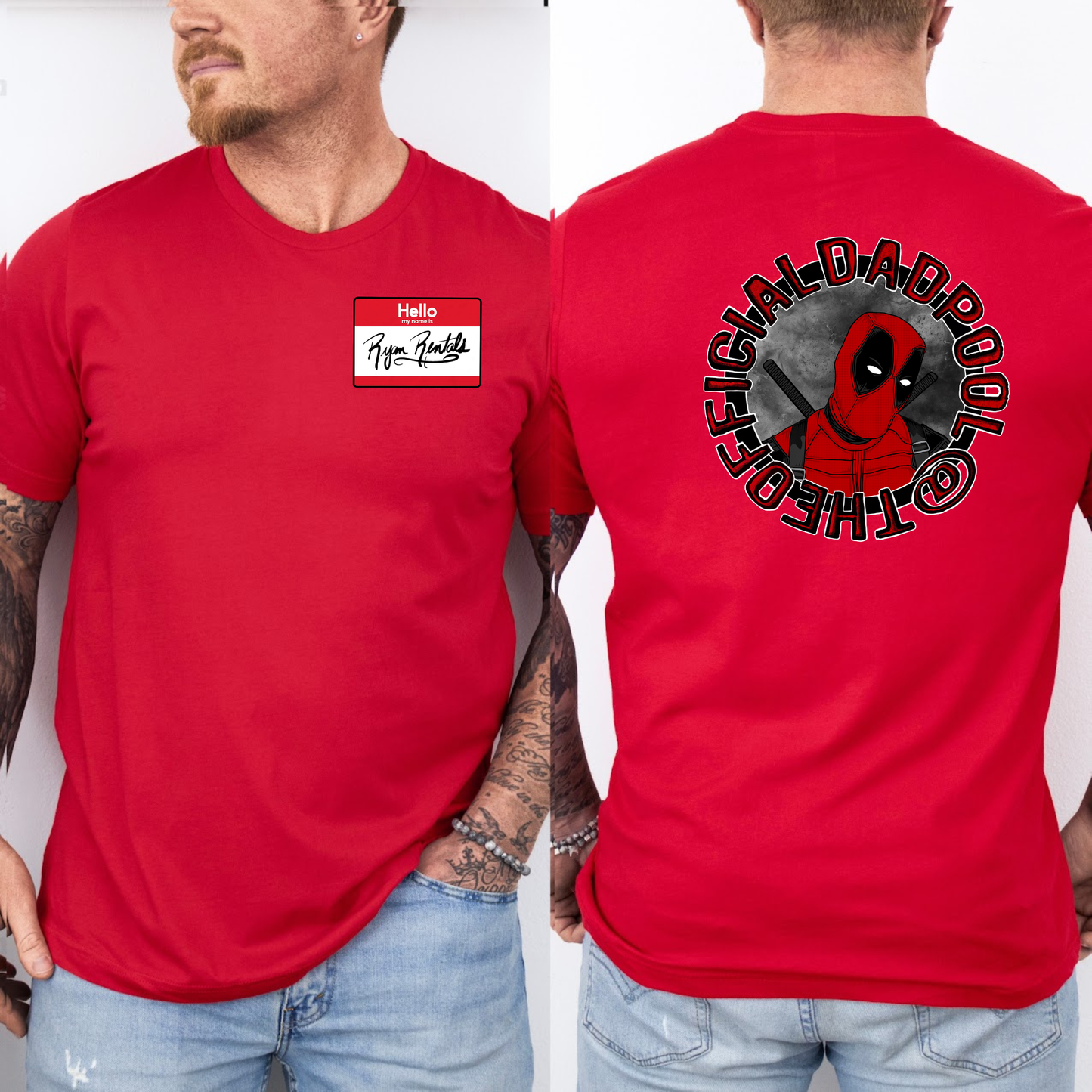 OG Logo & Ryan Rentals Nametag || @TheOfficialDadpool Apparel