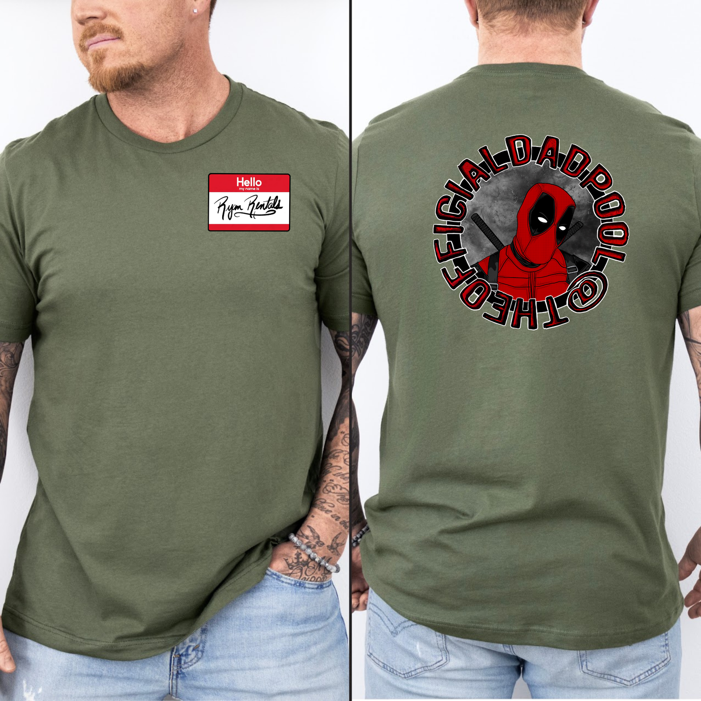 OG Logo & Ryan Rentals Nametag || @TheOfficialDadpool Apparel