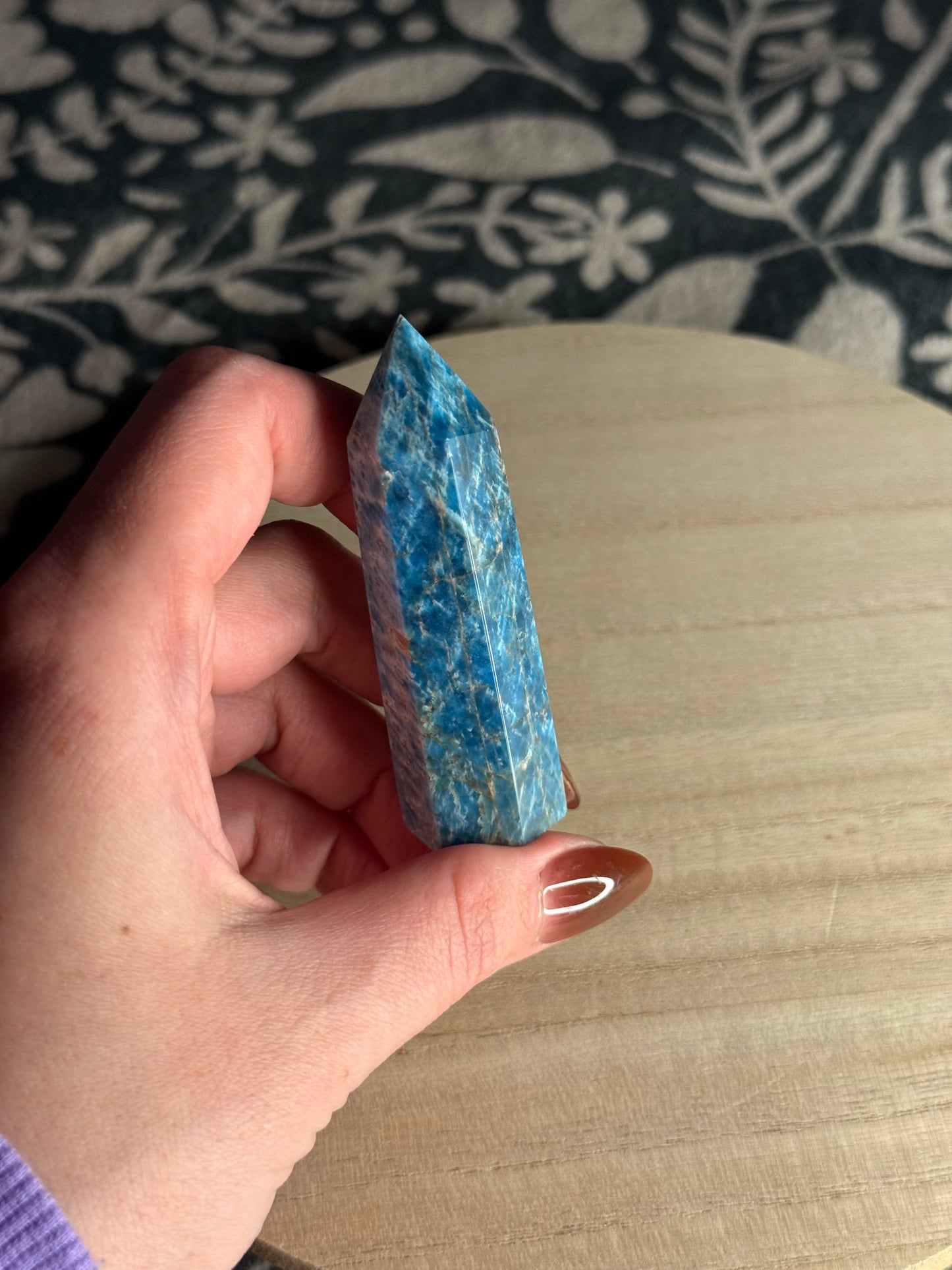 Blue Apatite Tower