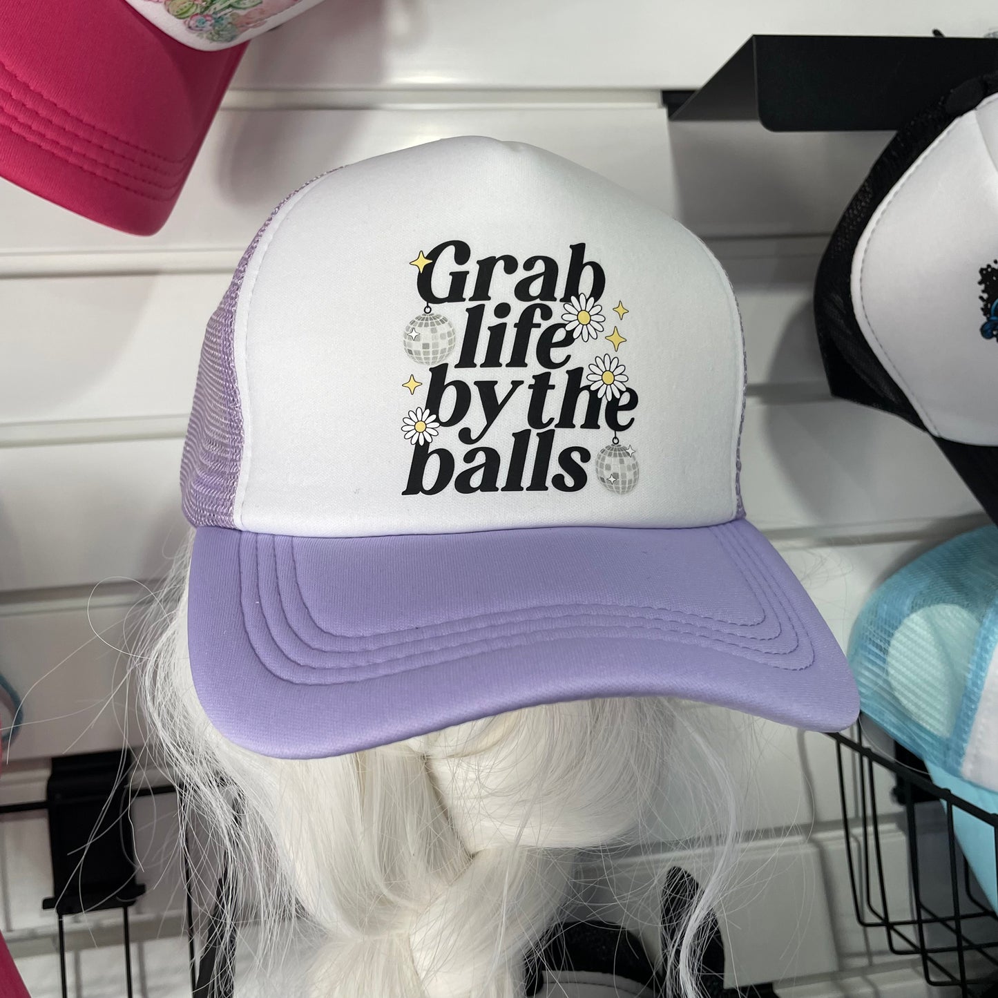 Grab Life by the Balls Trucker Hat