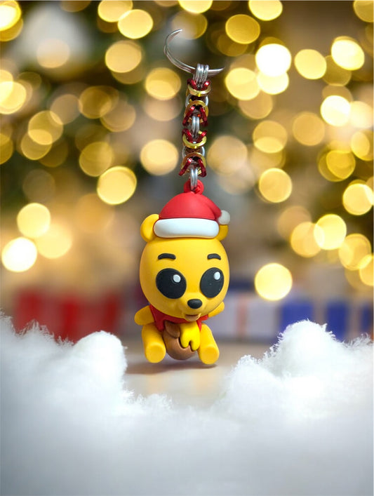 Chainmaille Christmas Themed Keychains