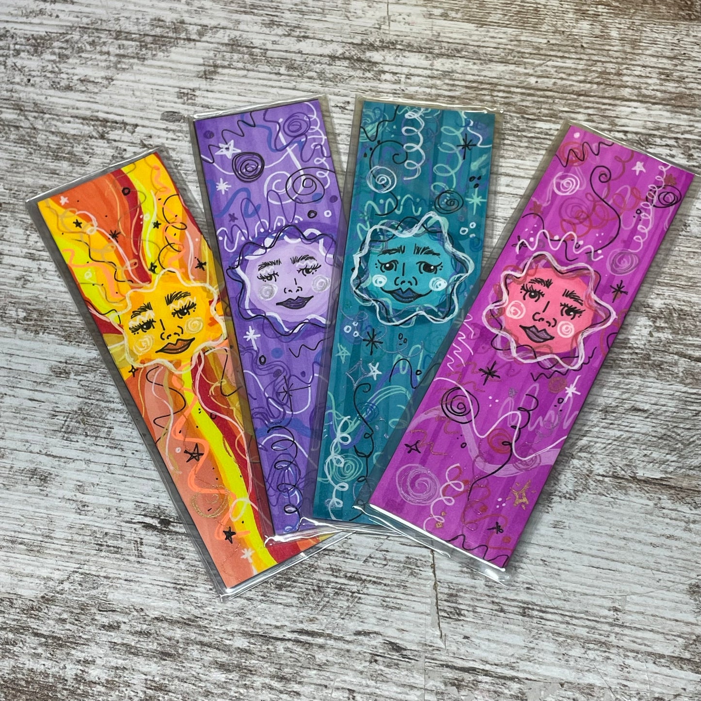 Handcrafted Expression Bookmarks