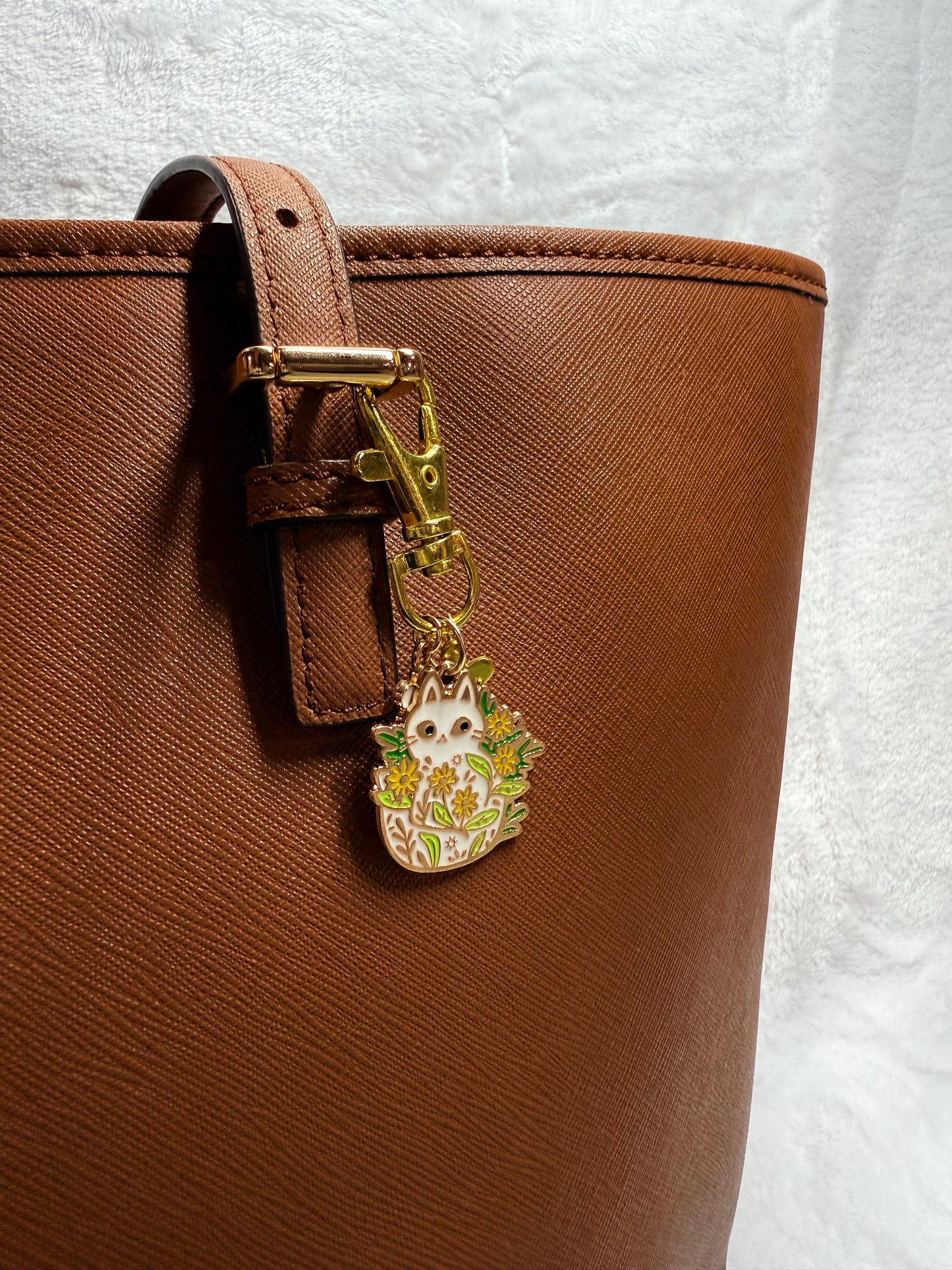 Daisy Kitty Bag Charm