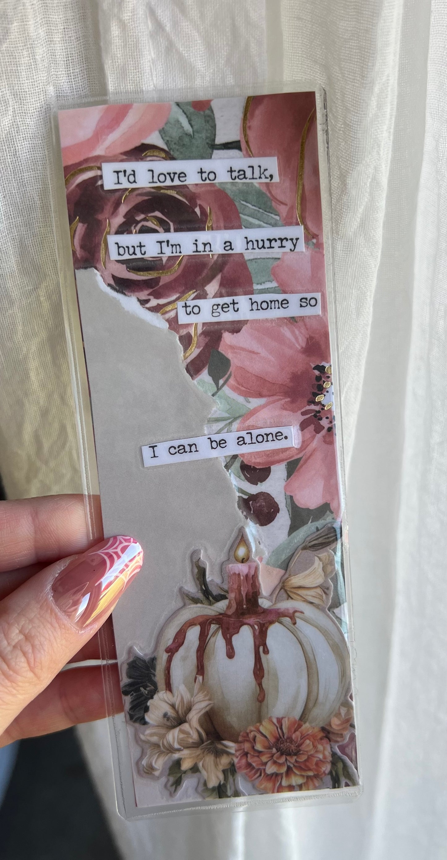Hurry To Get Home Bookmark