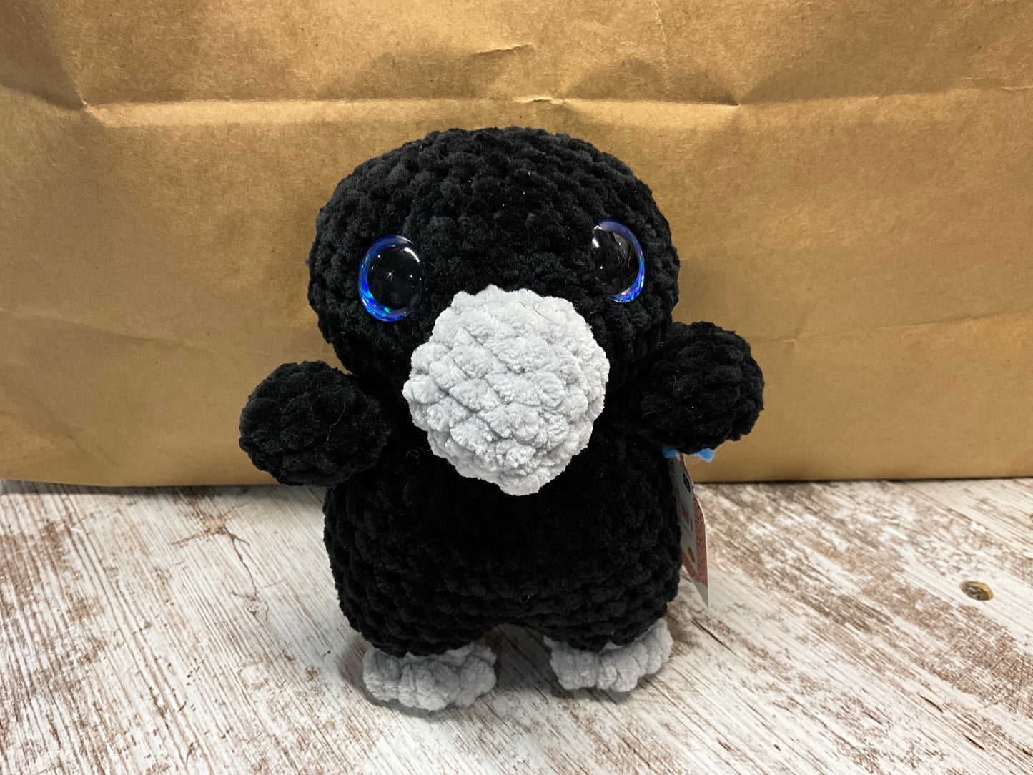 Crochet Plush Crow