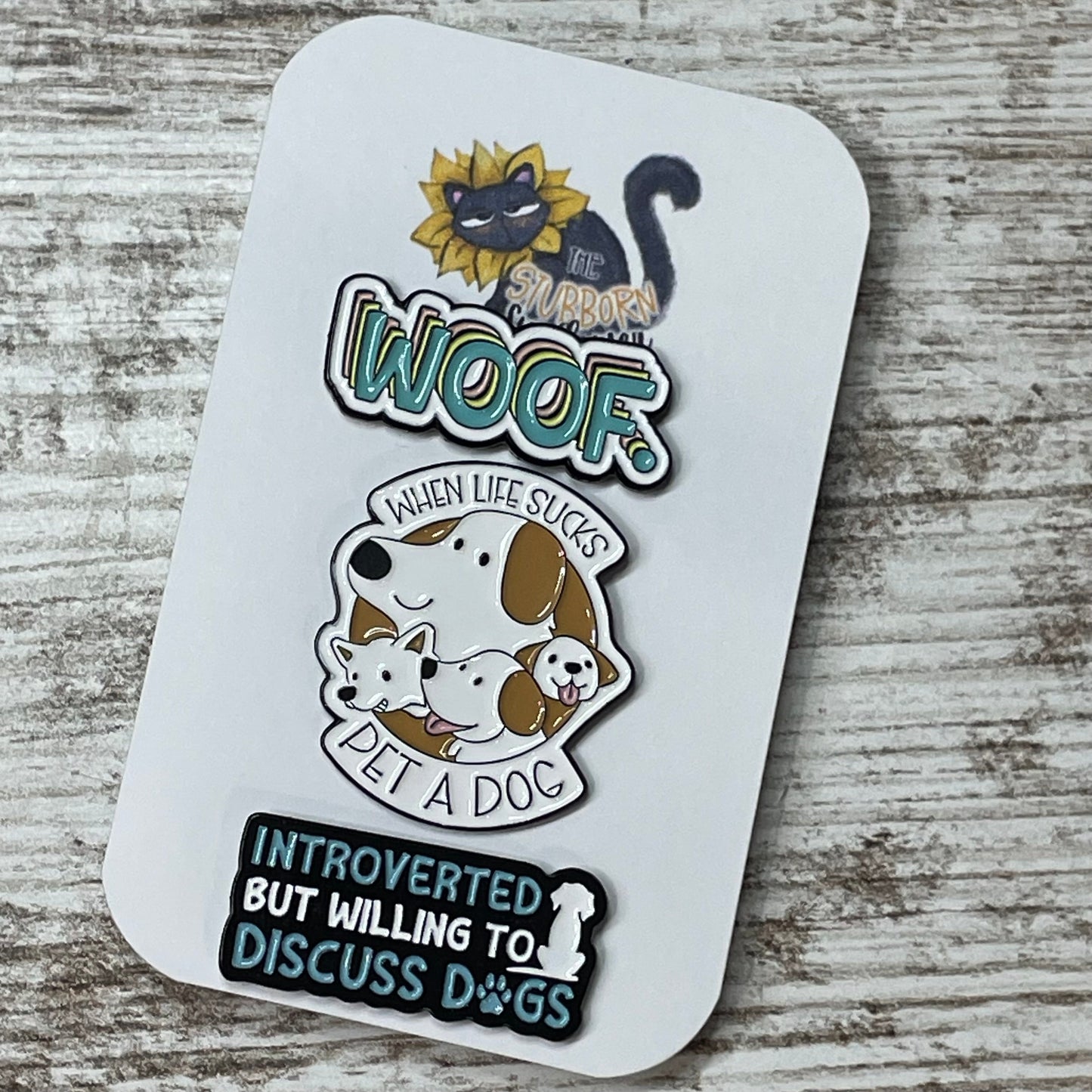 Dog Pin Packs