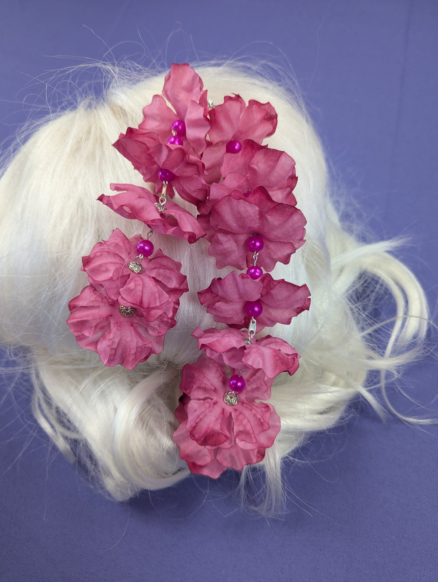 Floral Hair Picks
