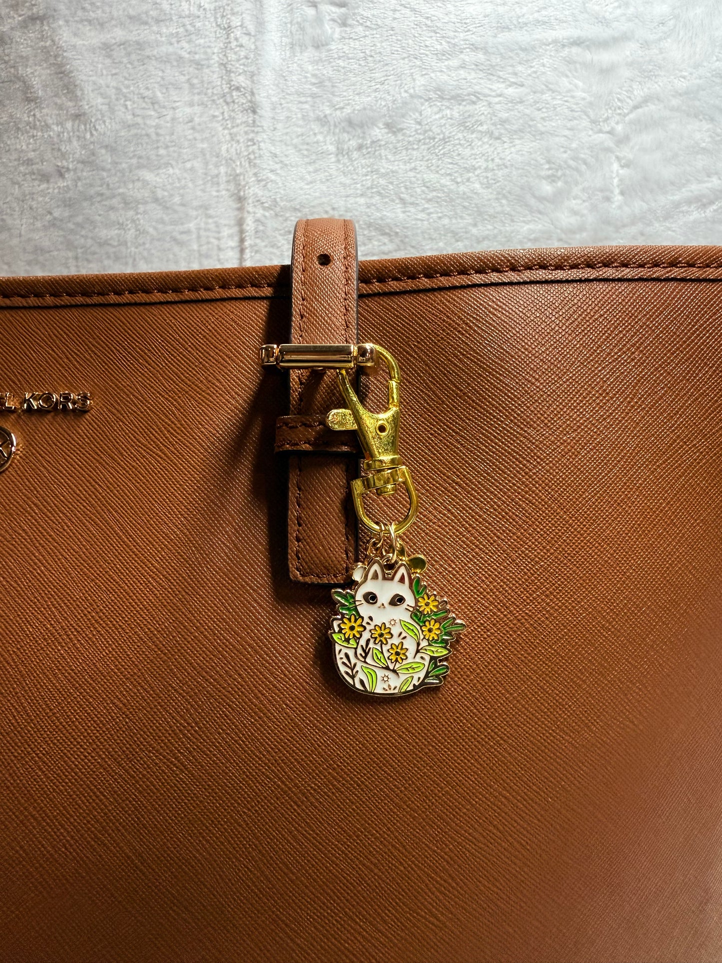 Daisy Kitty Bag Charm