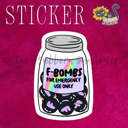 F-Bombs Sticker