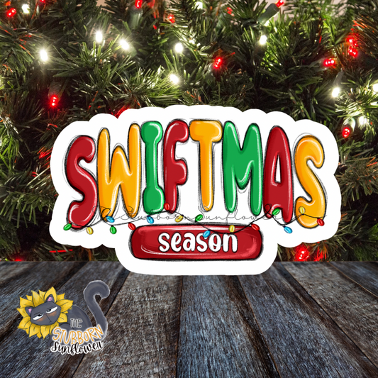 Swiftmas Sticker