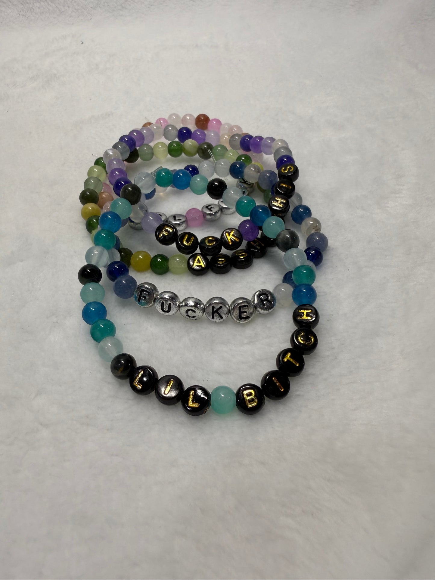 Inappropriate Bracelet Stack