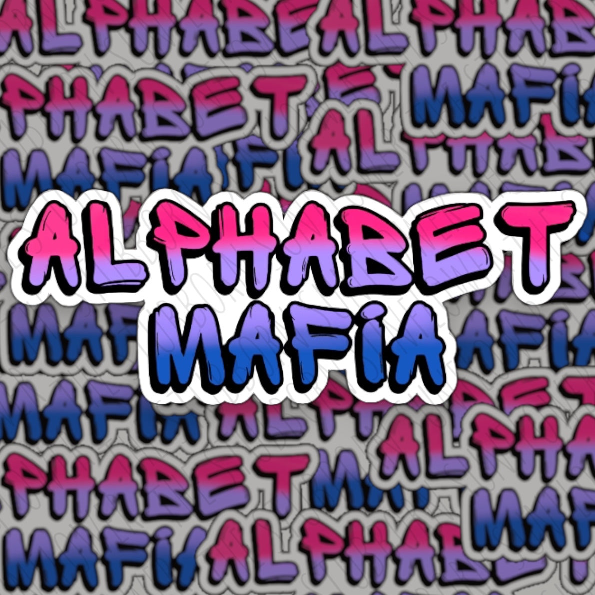 LGBT Alphabet Mafia Sticker