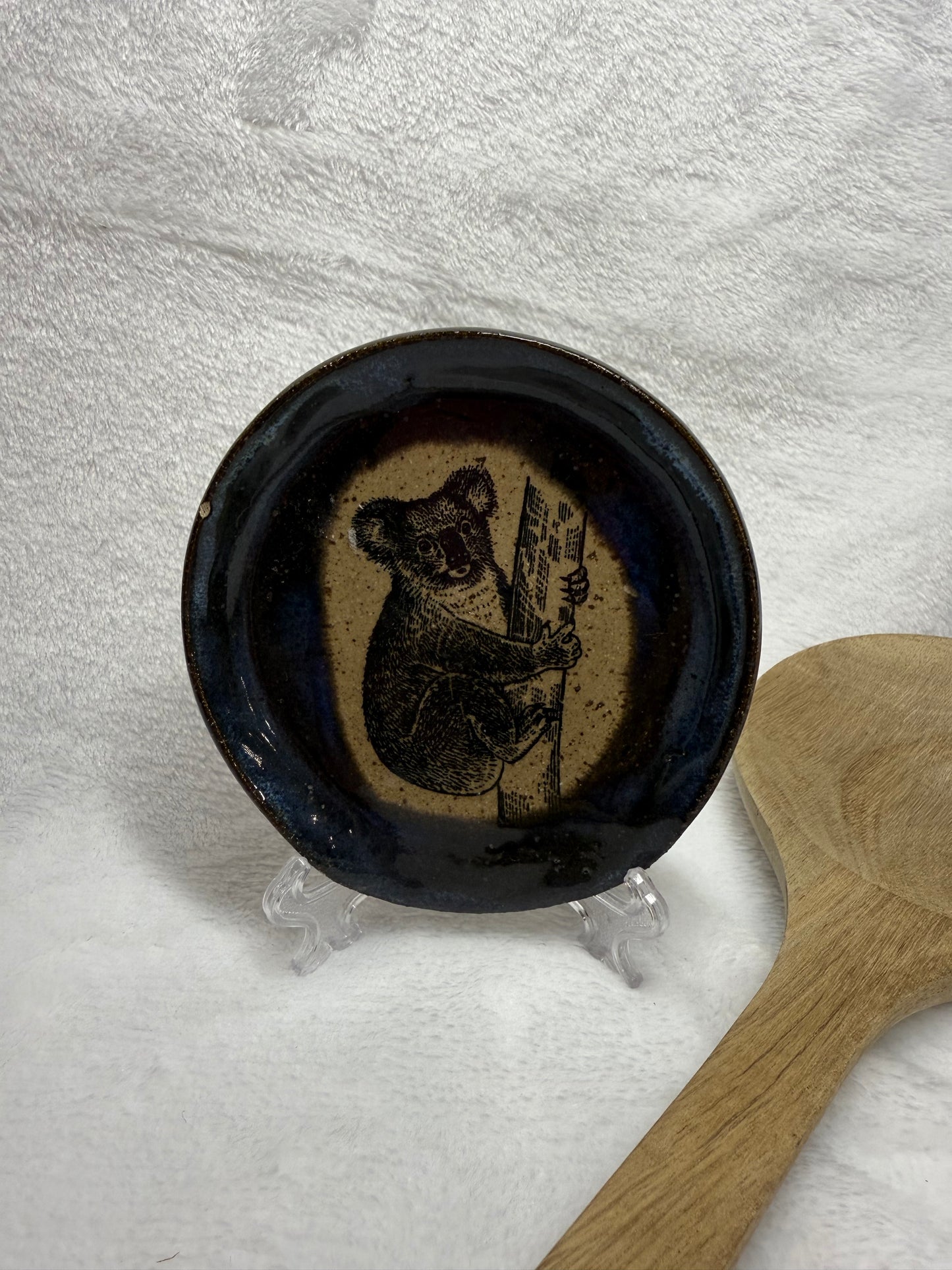 Koala Pottery Spoon Rest