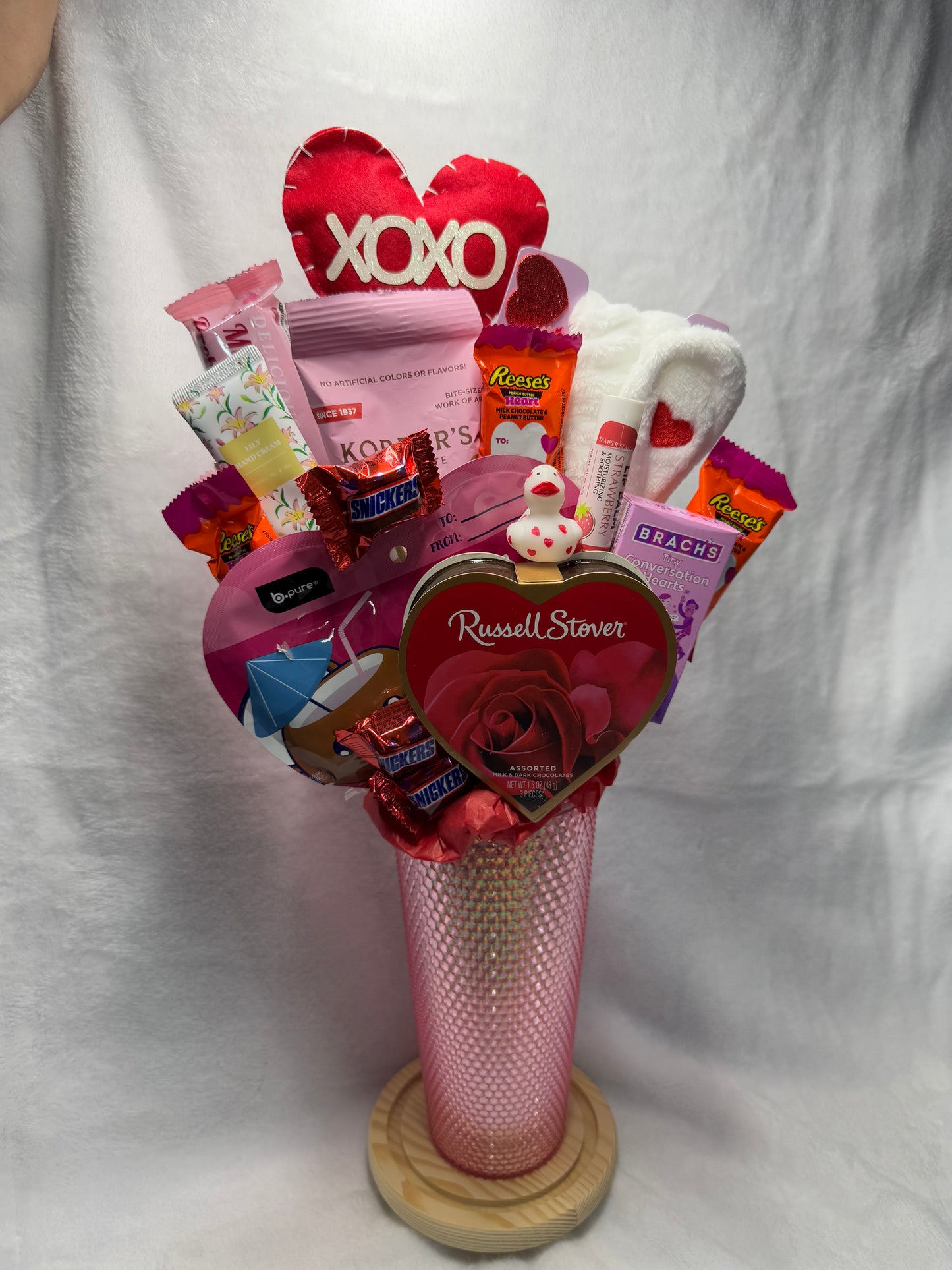 Valentine’s Tumbler Bouquet / Ready Made