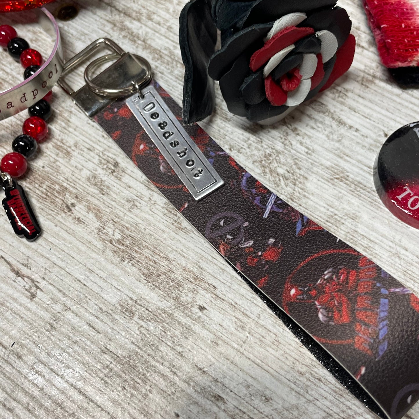 Dadpool Wristlet Keychain