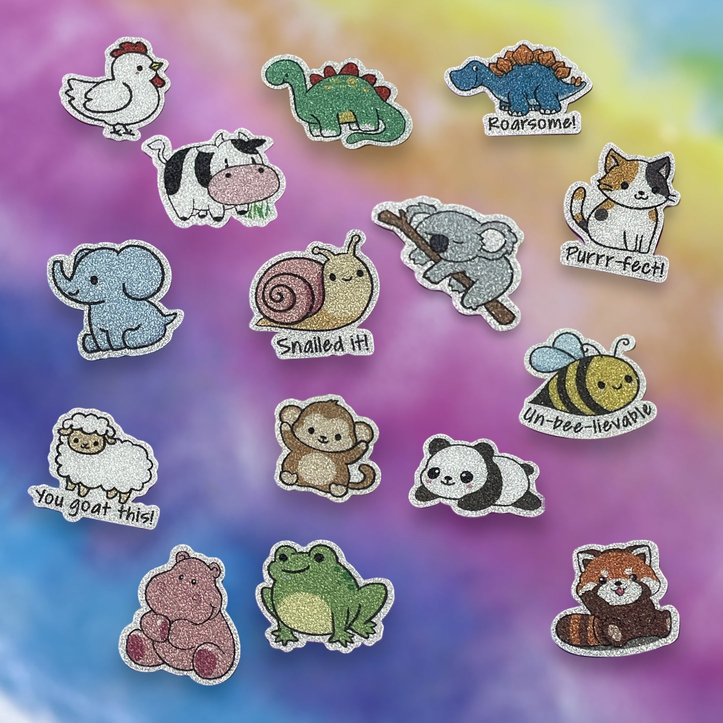 Animal Sensory Sticker Packs