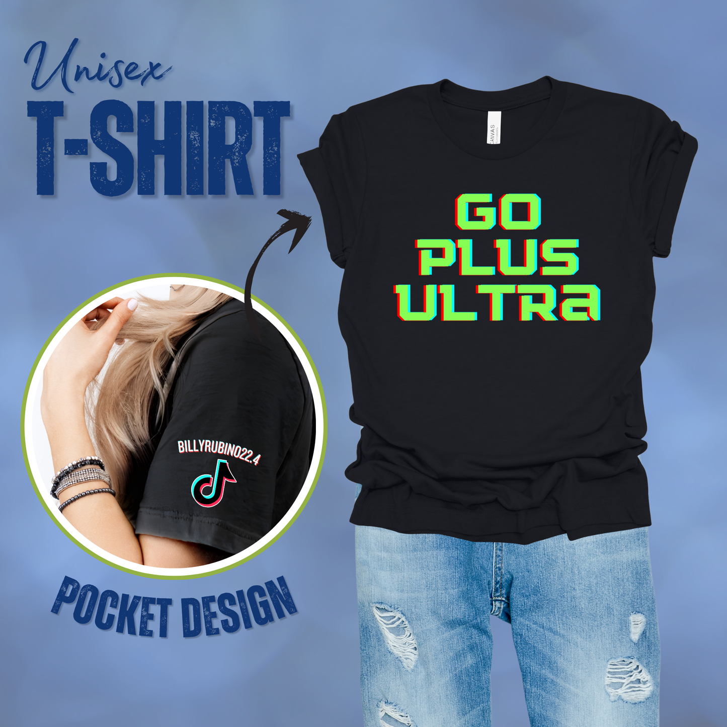 Go Plus Ultra T-Shirt || Billy Rubino