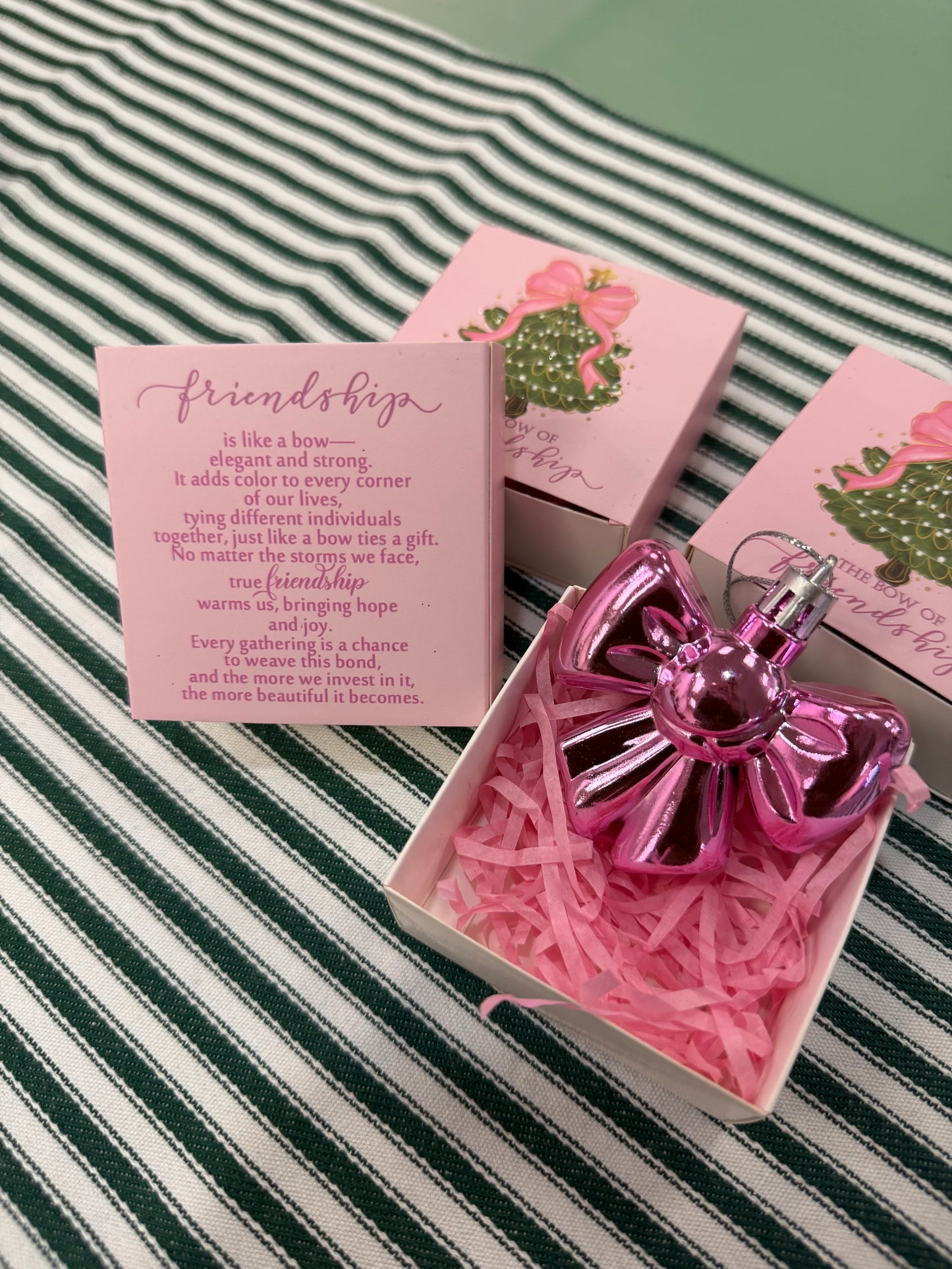 Bow of Friendship Ornament