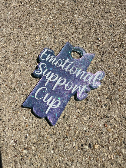 Emotional Support Cup 40oz Stanley Toppers