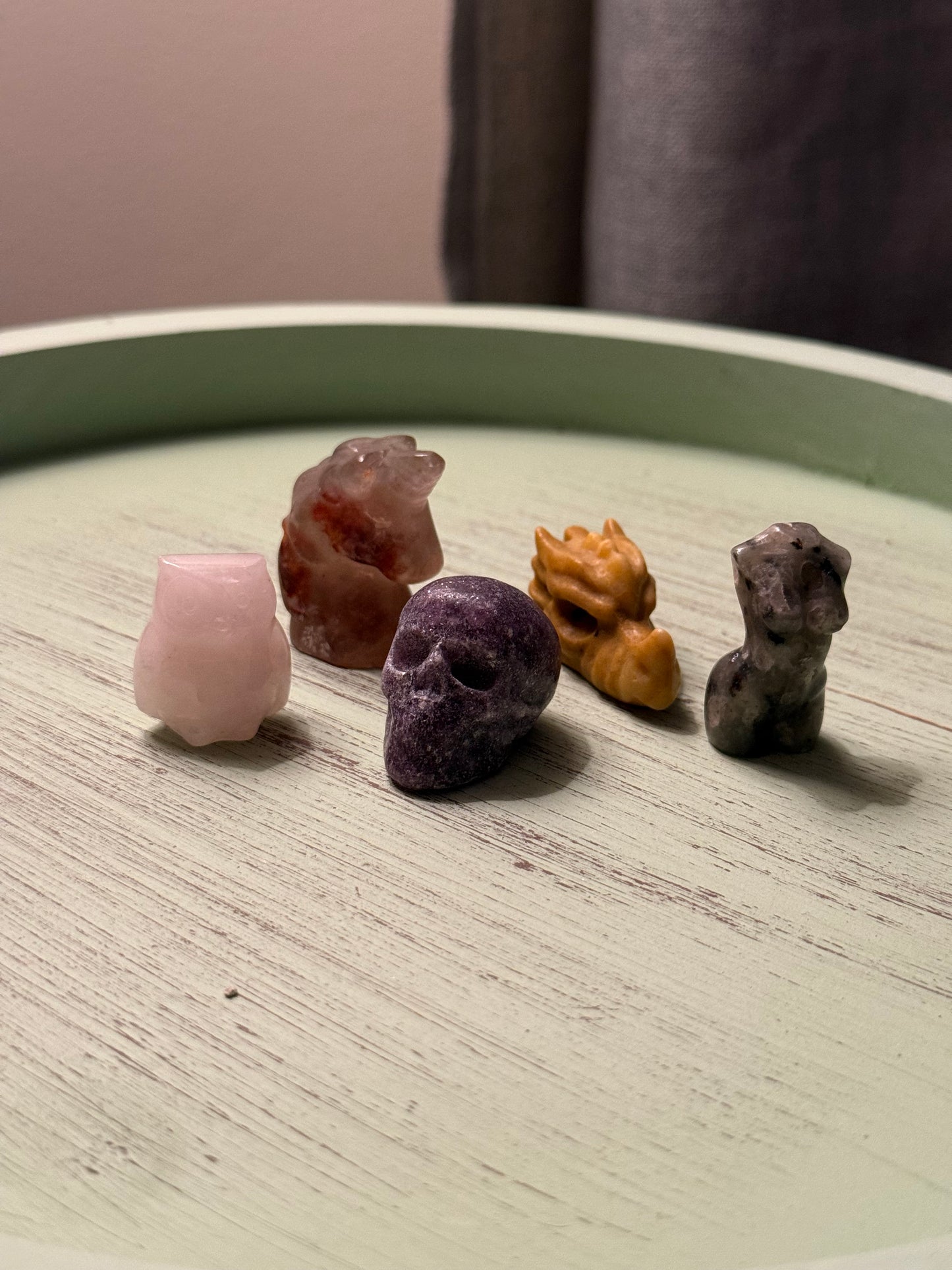 Mystery Crystal Carvings | 5 Pc