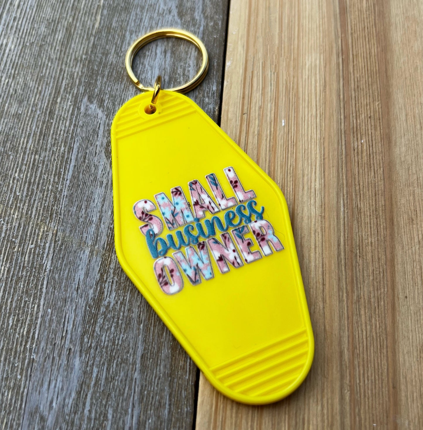 Small Business Owner Keychain