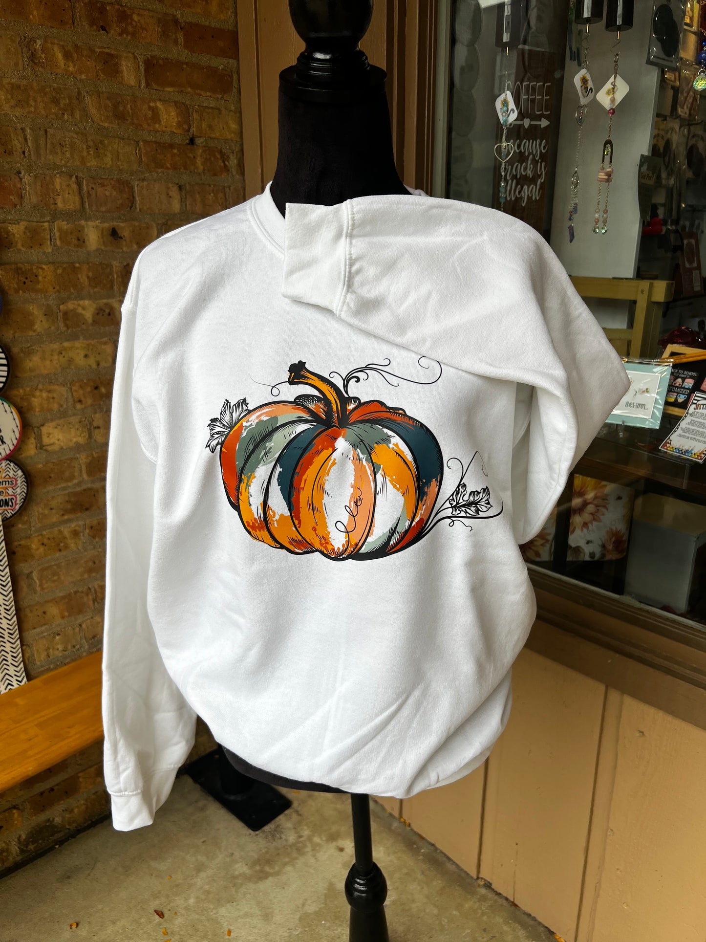 Fall Pumpkin Crewneck / Adult M