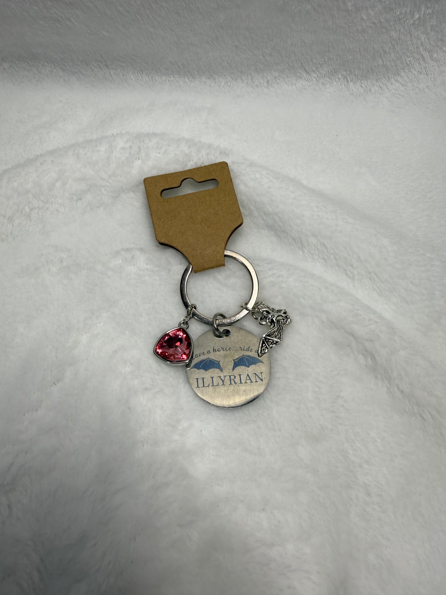Ride an Illyrian Keychain