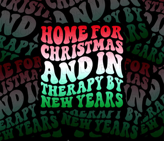 In Therapy By New Years Sticker