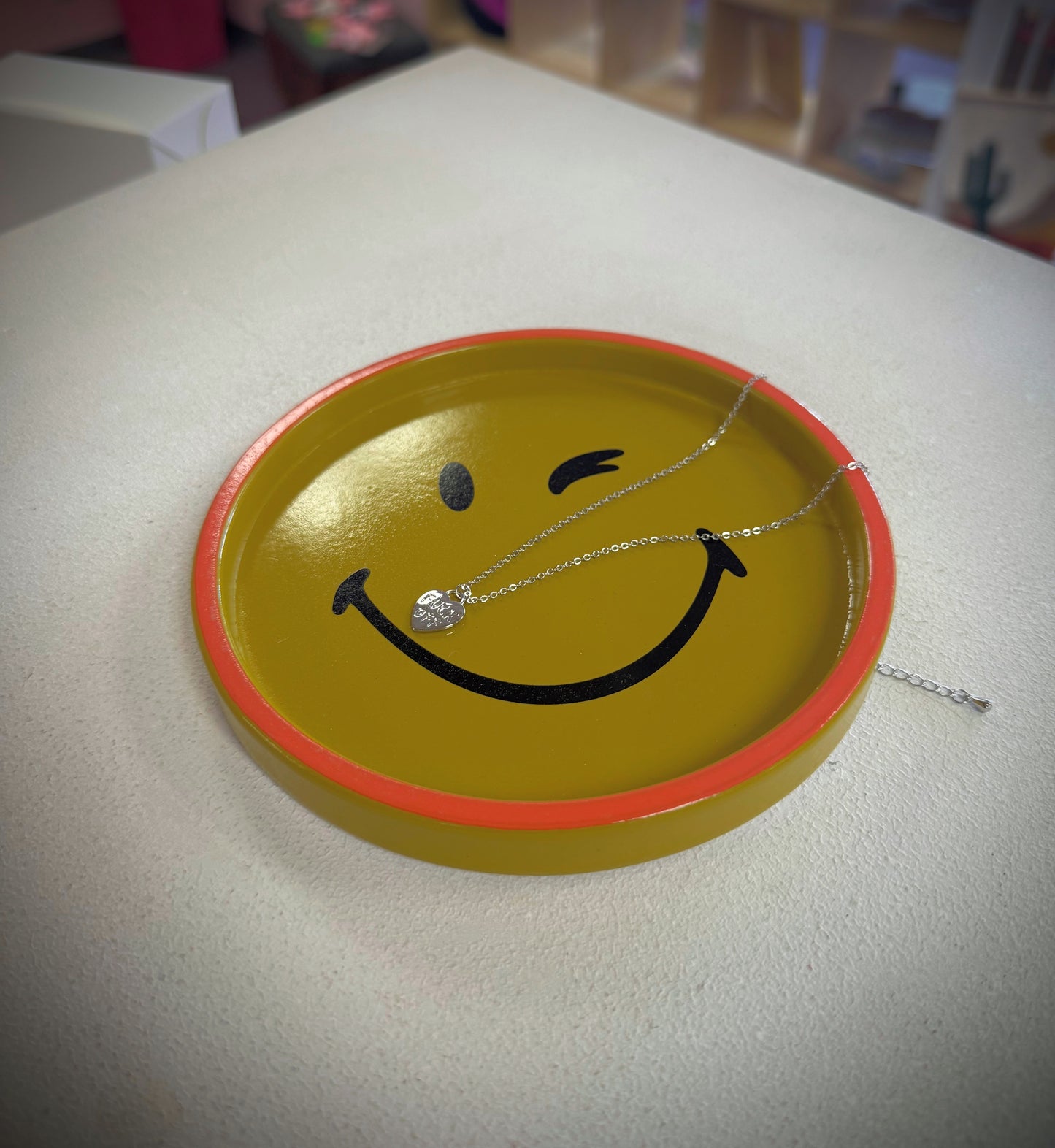 Smiley Face Trinket Tray